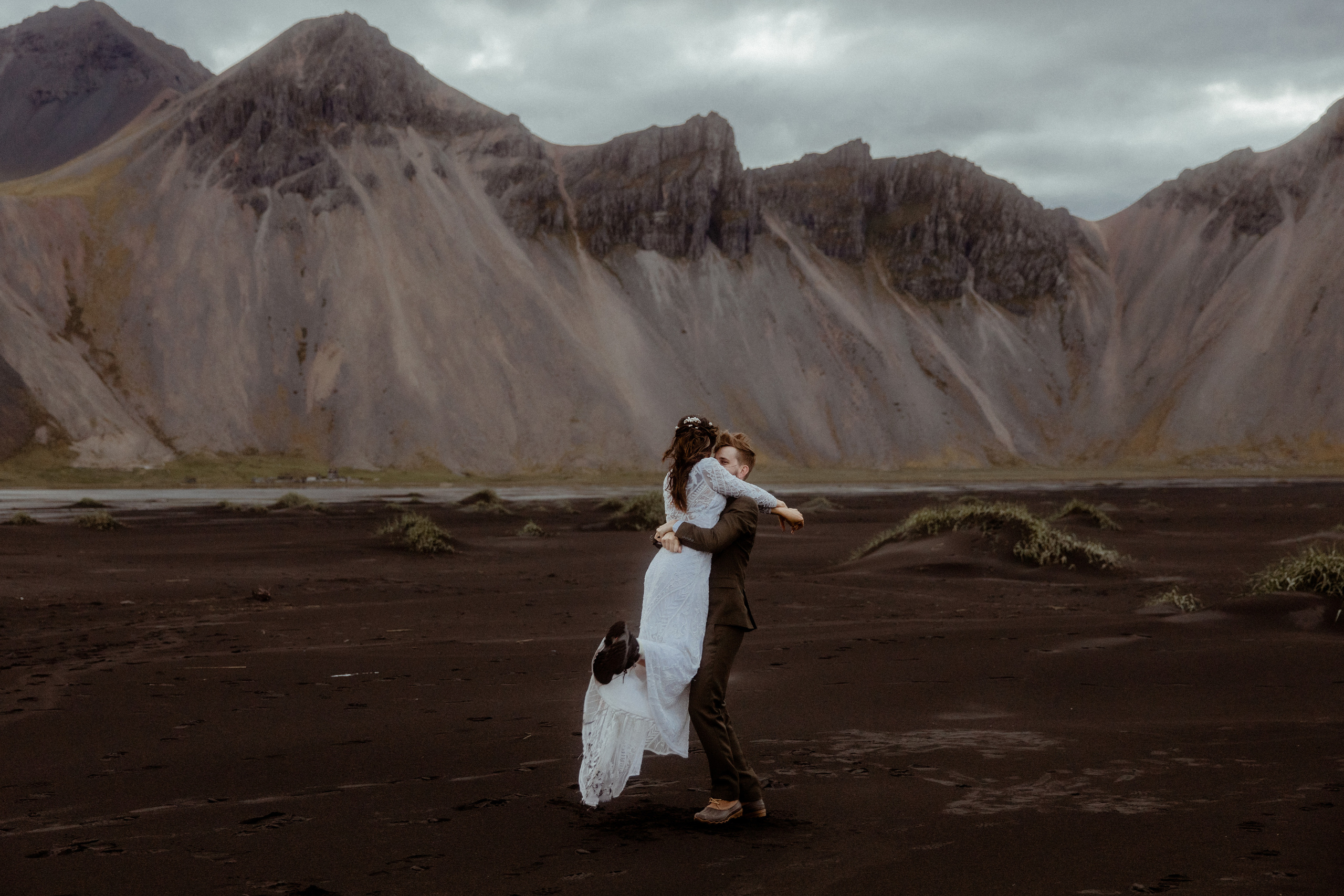 Adventure elopement in Iceland. Iceland elopement photographer & videographer