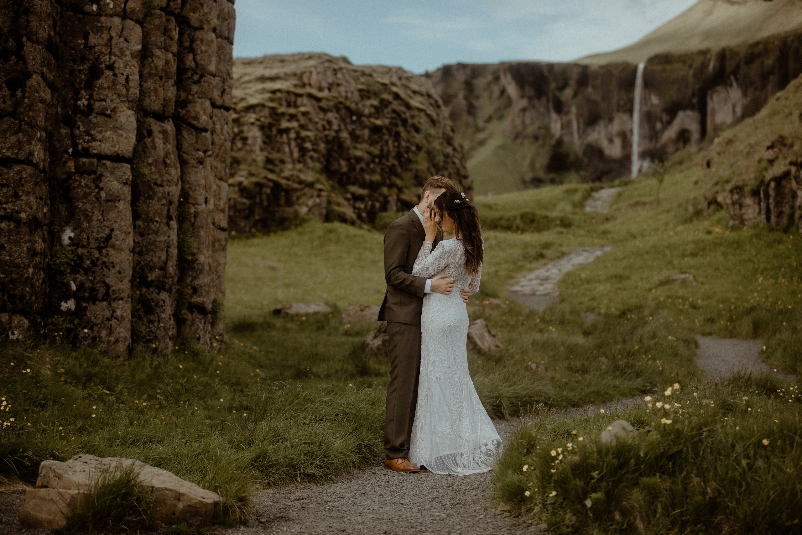 Adventure elopement in Iceland. Iceland elopement photographer & videographer