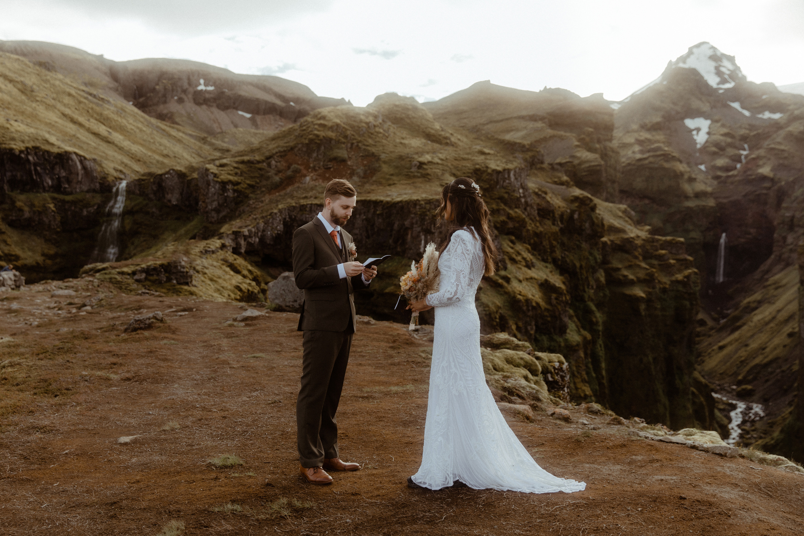 Adventure elopement in Iceland. Iceland elopement photographer & videographer