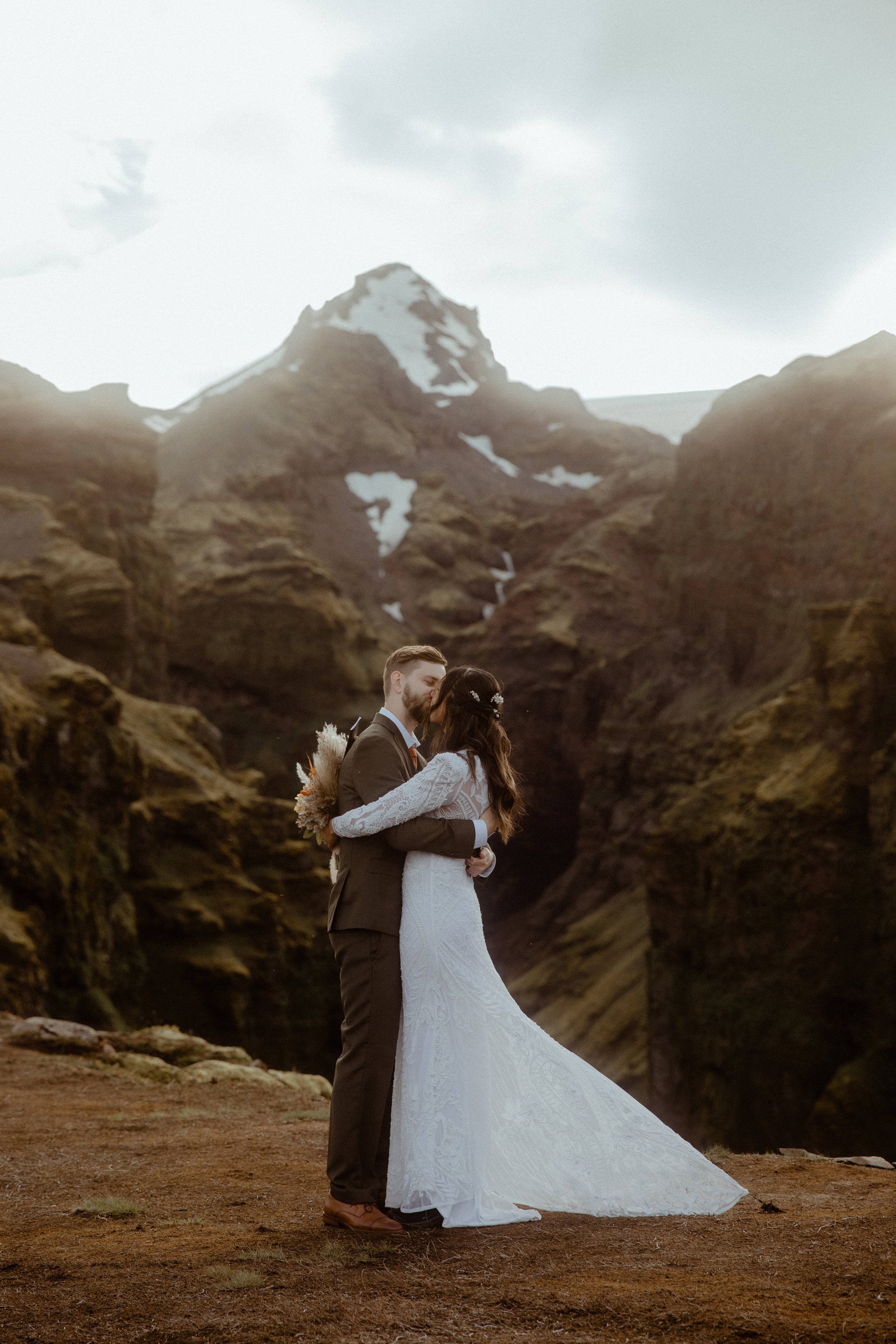 Adventure elopement in Iceland. Iceland elopement photographer & videographer