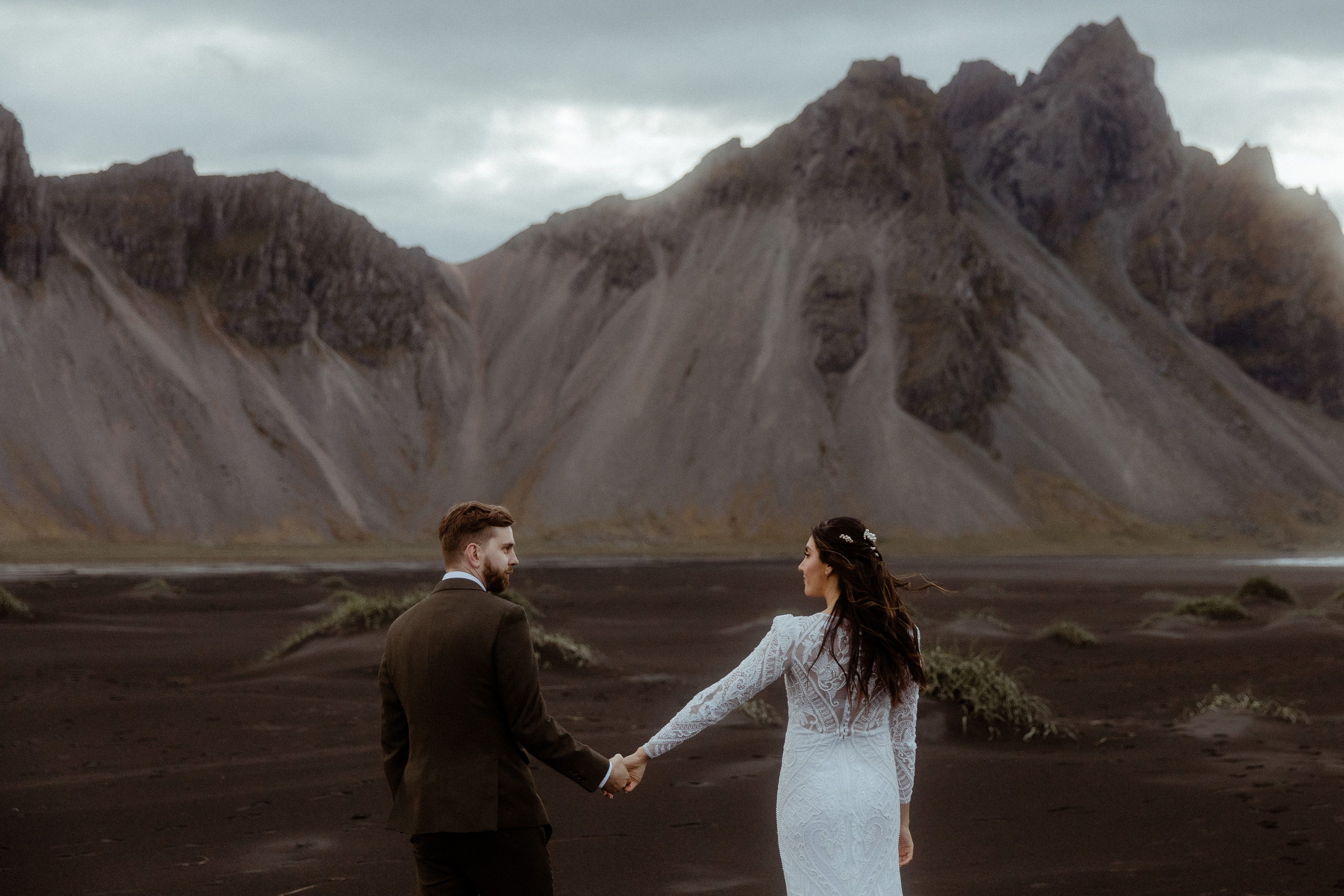 Adventure elopement in Iceland. Iceland elopement photographer & videographer