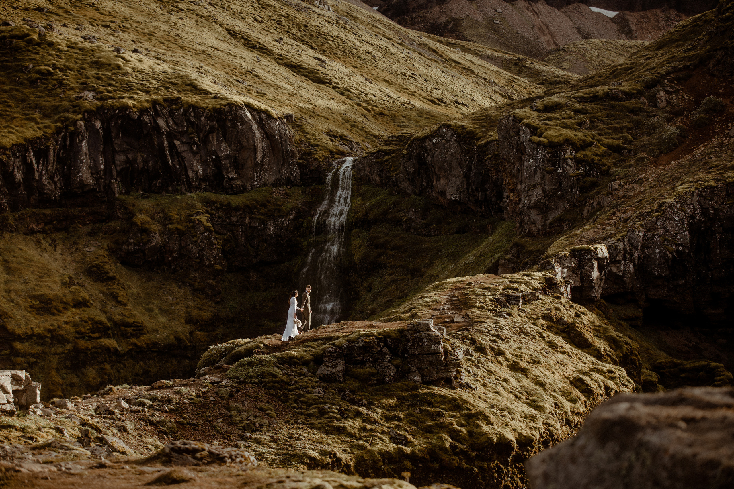 Adventure elopement in Iceland. Iceland elopement photographer & videographer