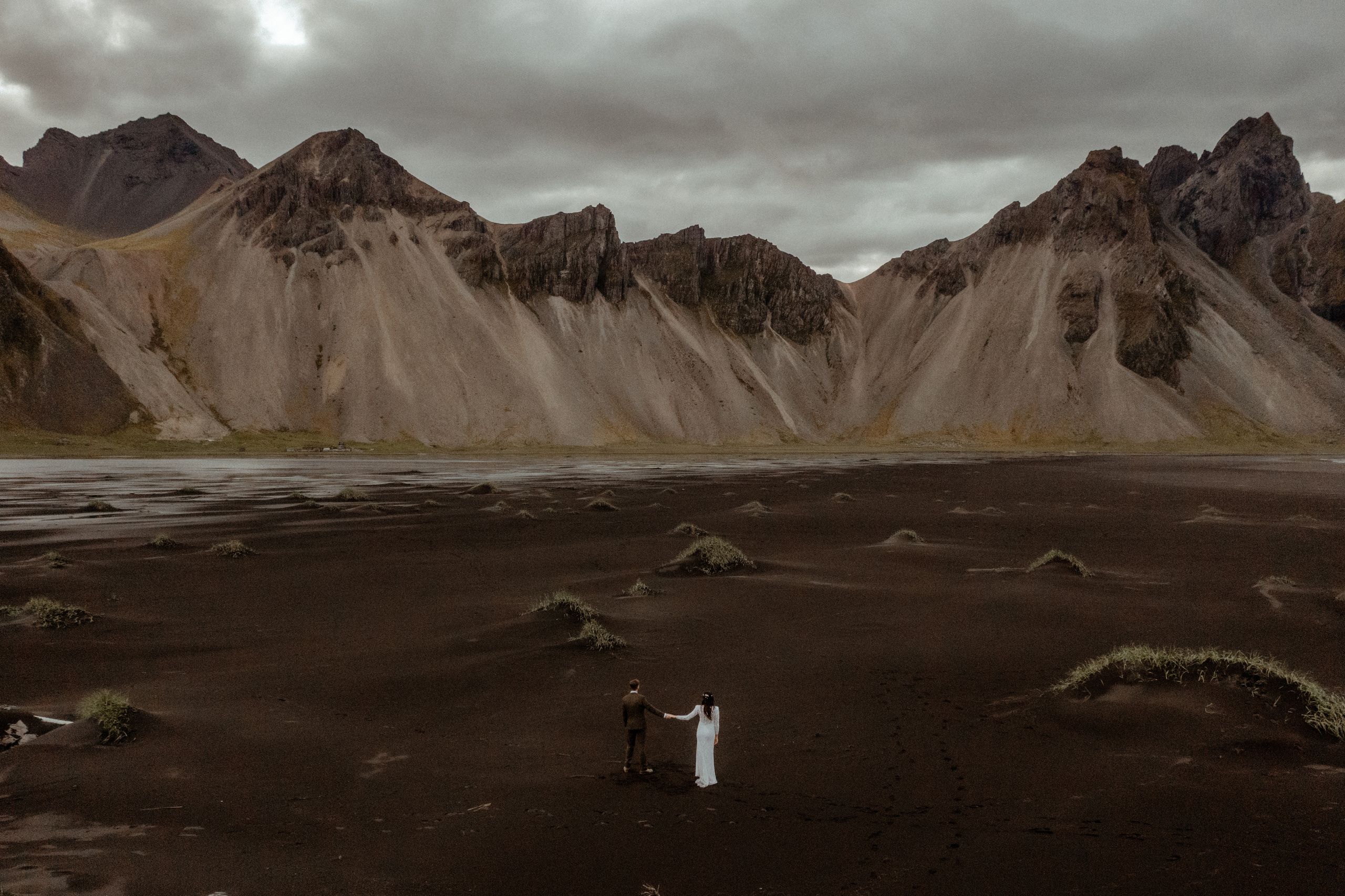 Adventure elopement in Iceland. Iceland elopement photographer & videographer