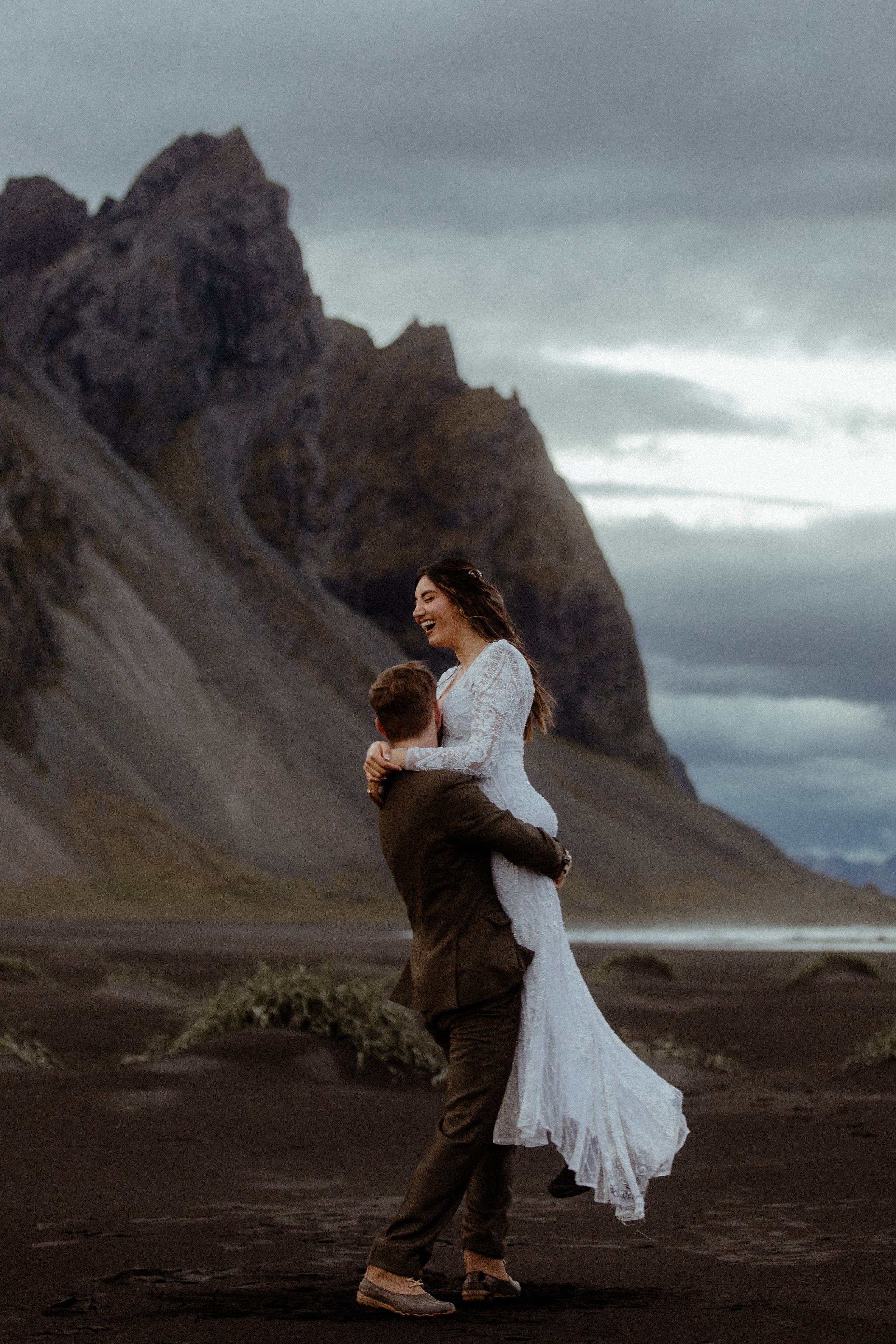 Adventure elopement in Iceland. Iceland elopement photographer & videographer