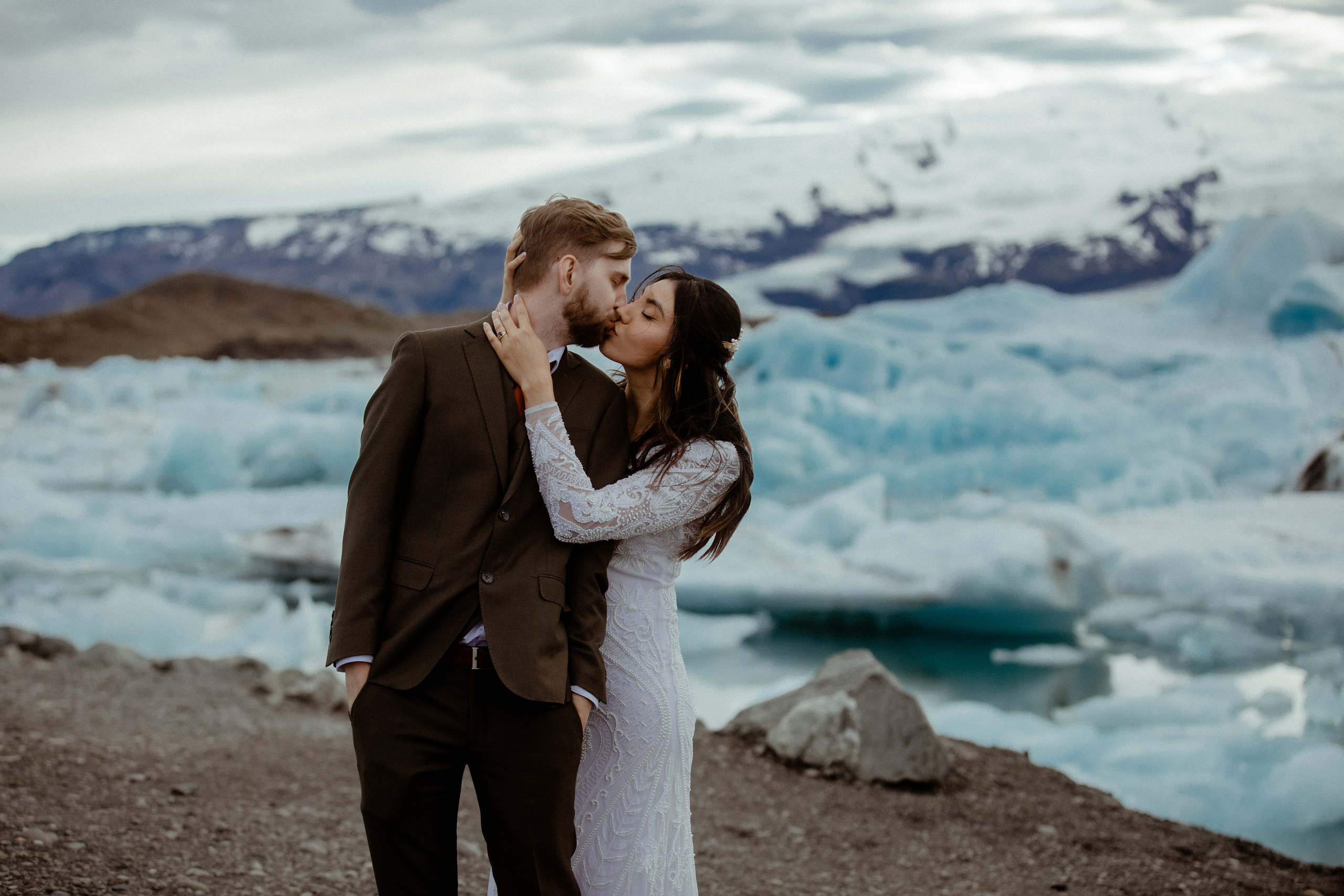 Adventure elopement in Iceland. Iceland elopement photographer & videographer