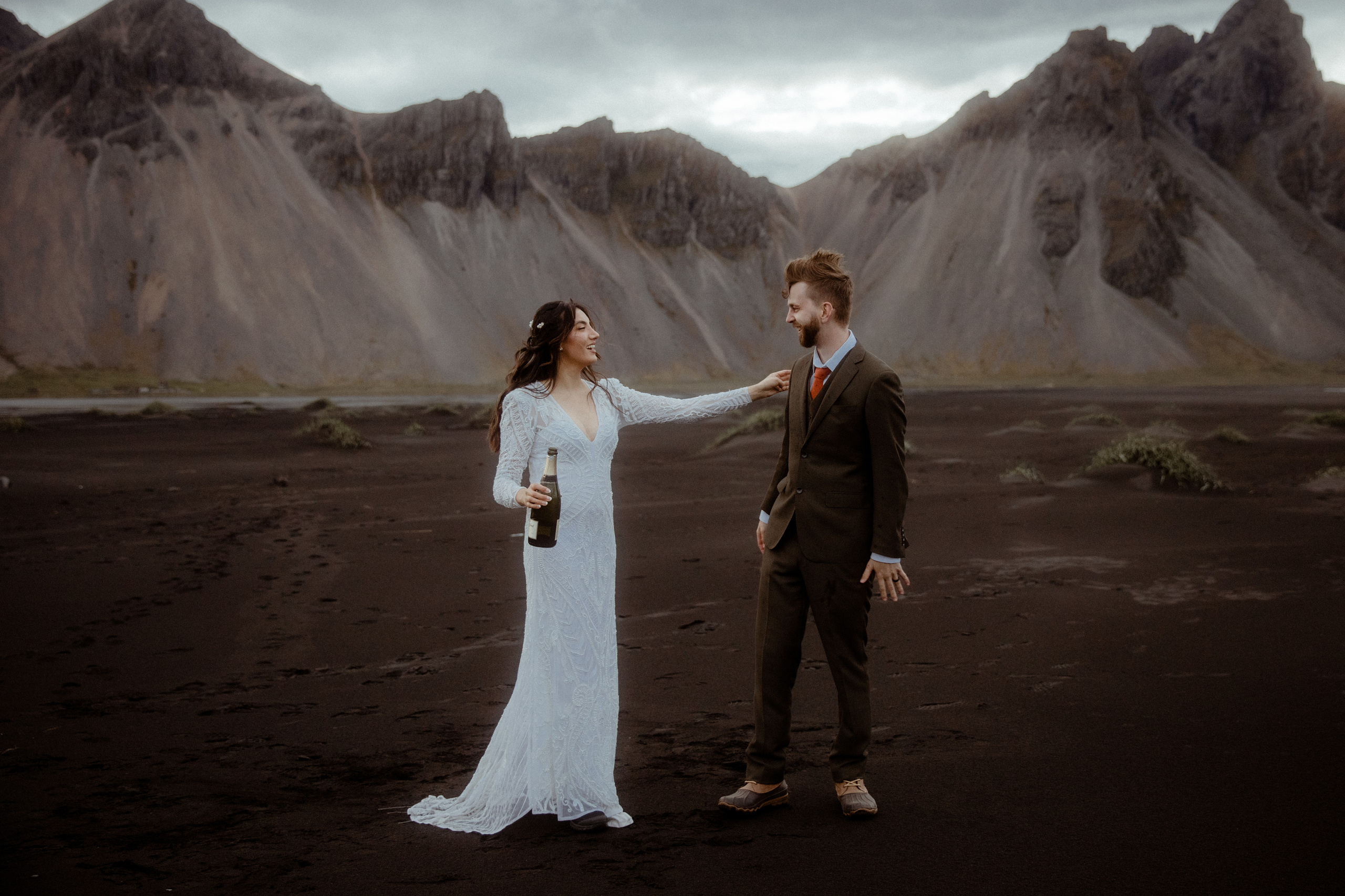 Adventure elopement in Iceland. Iceland elopement photographer & videographer