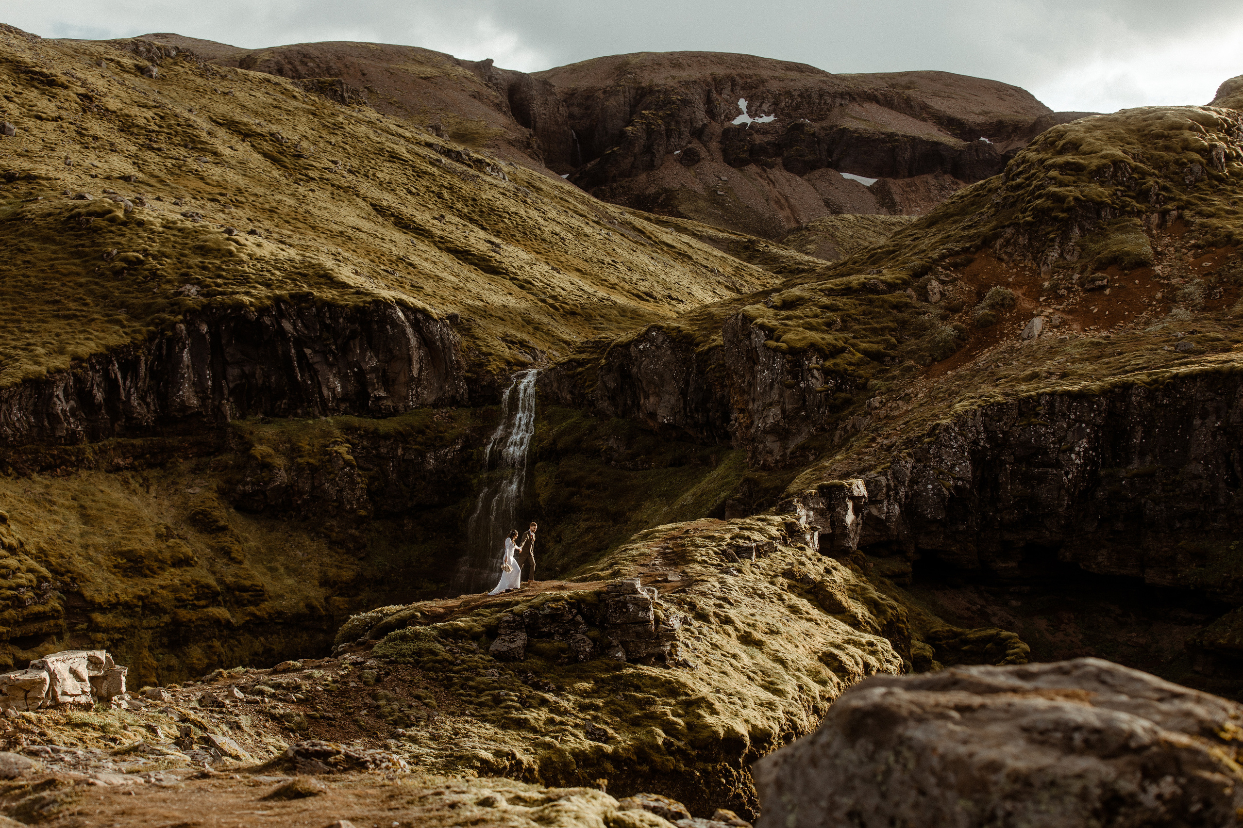 Adventure elopement in Iceland. Iceland elopement photographer & videographer