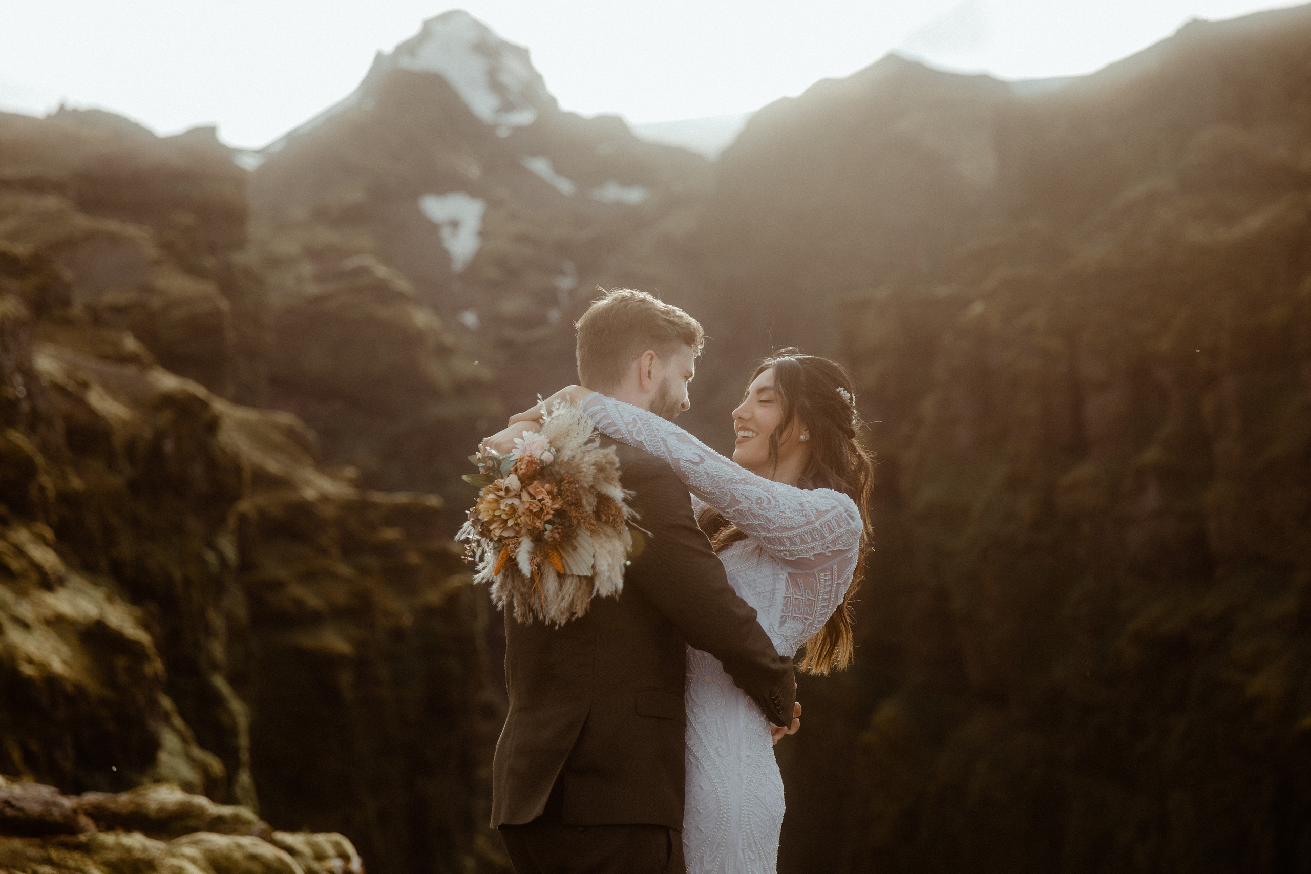 Adventure elopement in Iceland. Iceland elopement photographer & videographer