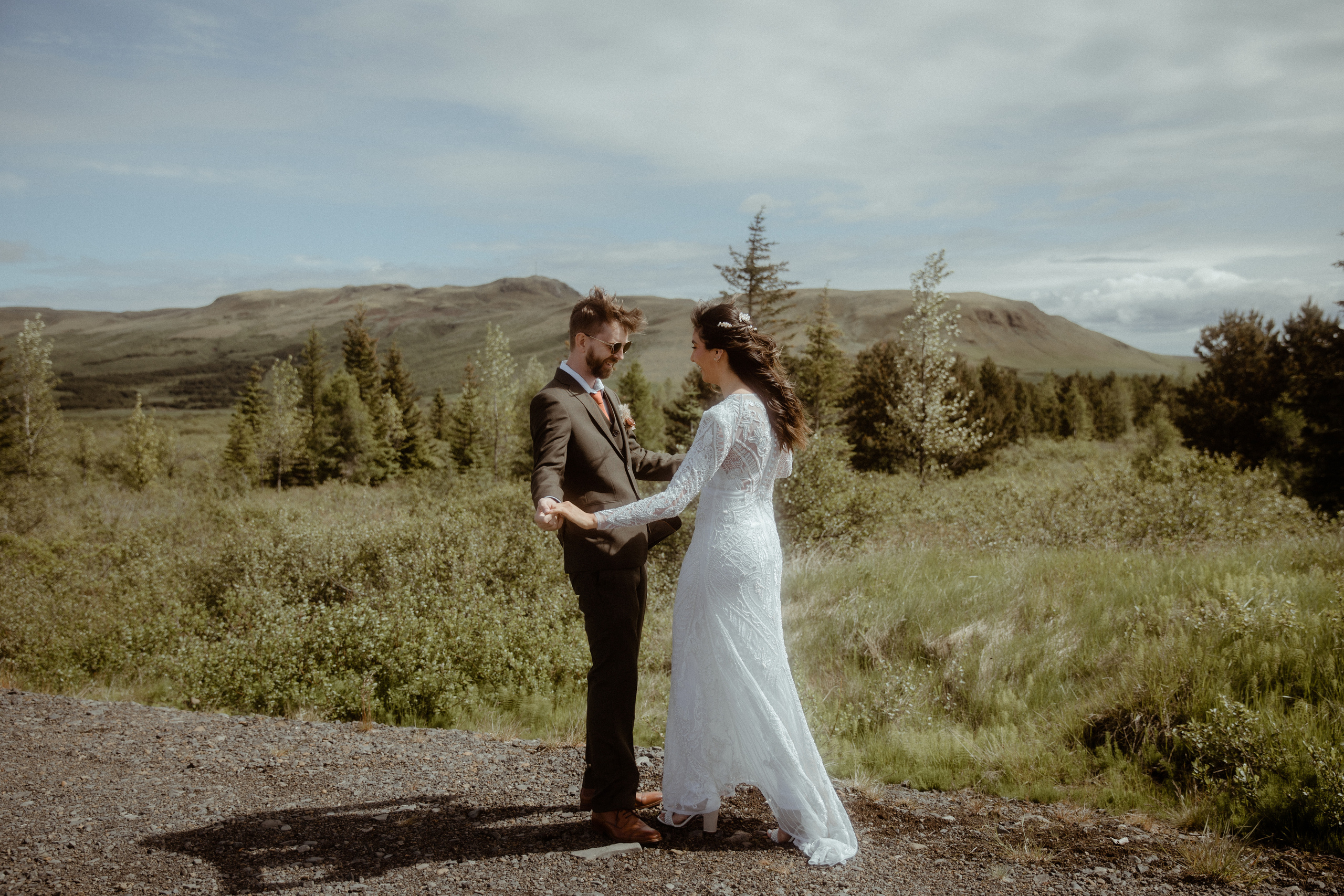 Adventure elopement in Iceland. Iceland elopement photographer & videographer