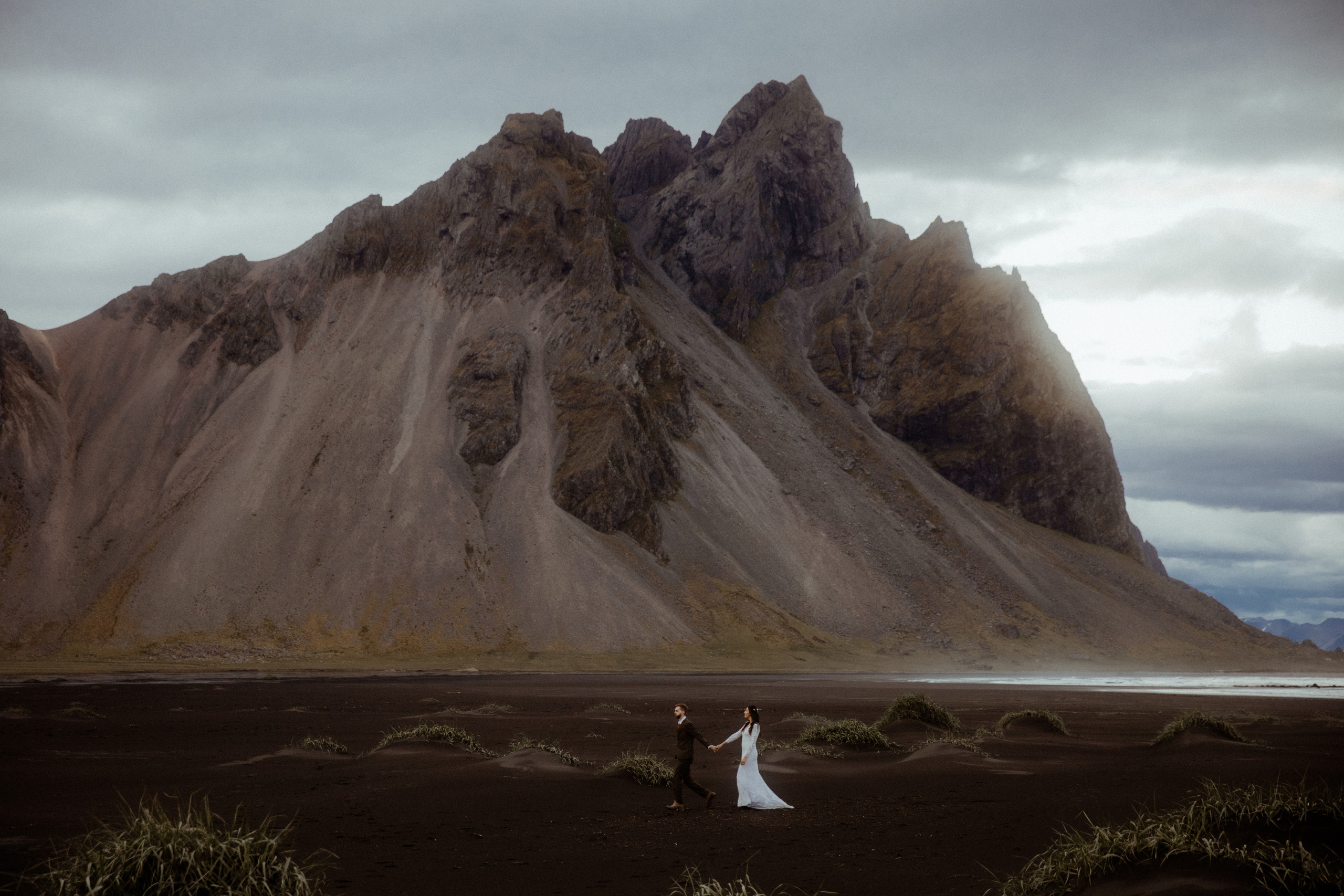 Adventure elopement in Iceland. Iceland elopement photographer & videographer