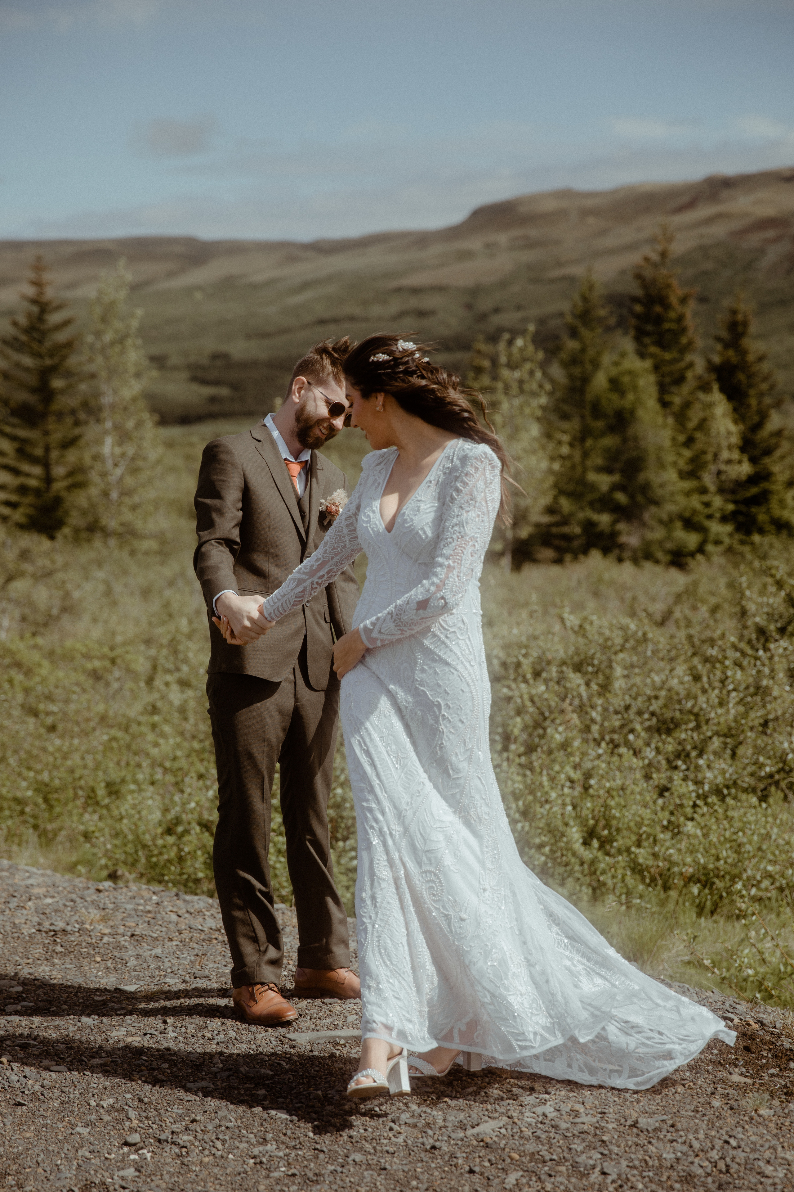 Adventure elopement in Iceland. Iceland elopement photographer & videographer