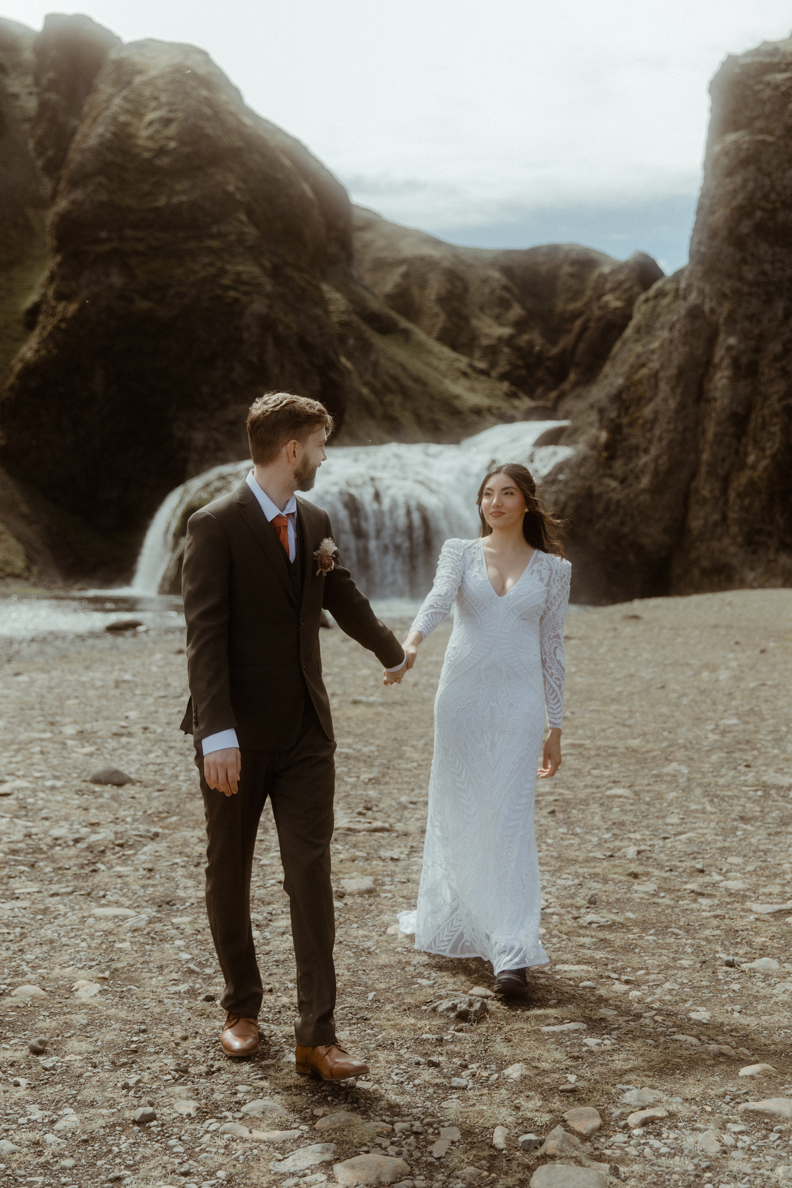Adventure elopement in Iceland. Iceland elopement photographer & videographer