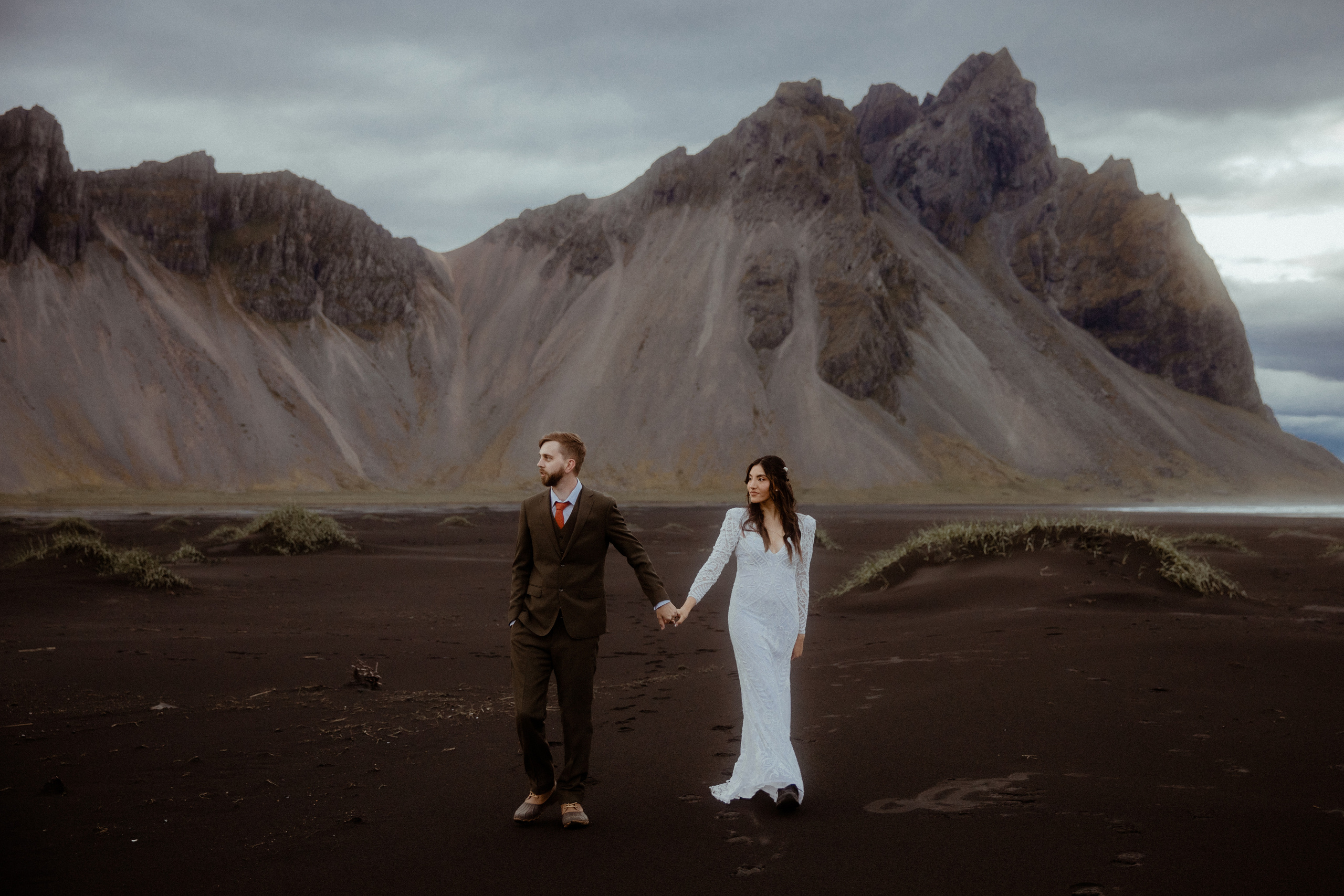 Adventure elopement in Iceland. Iceland elopement photographer & videographer