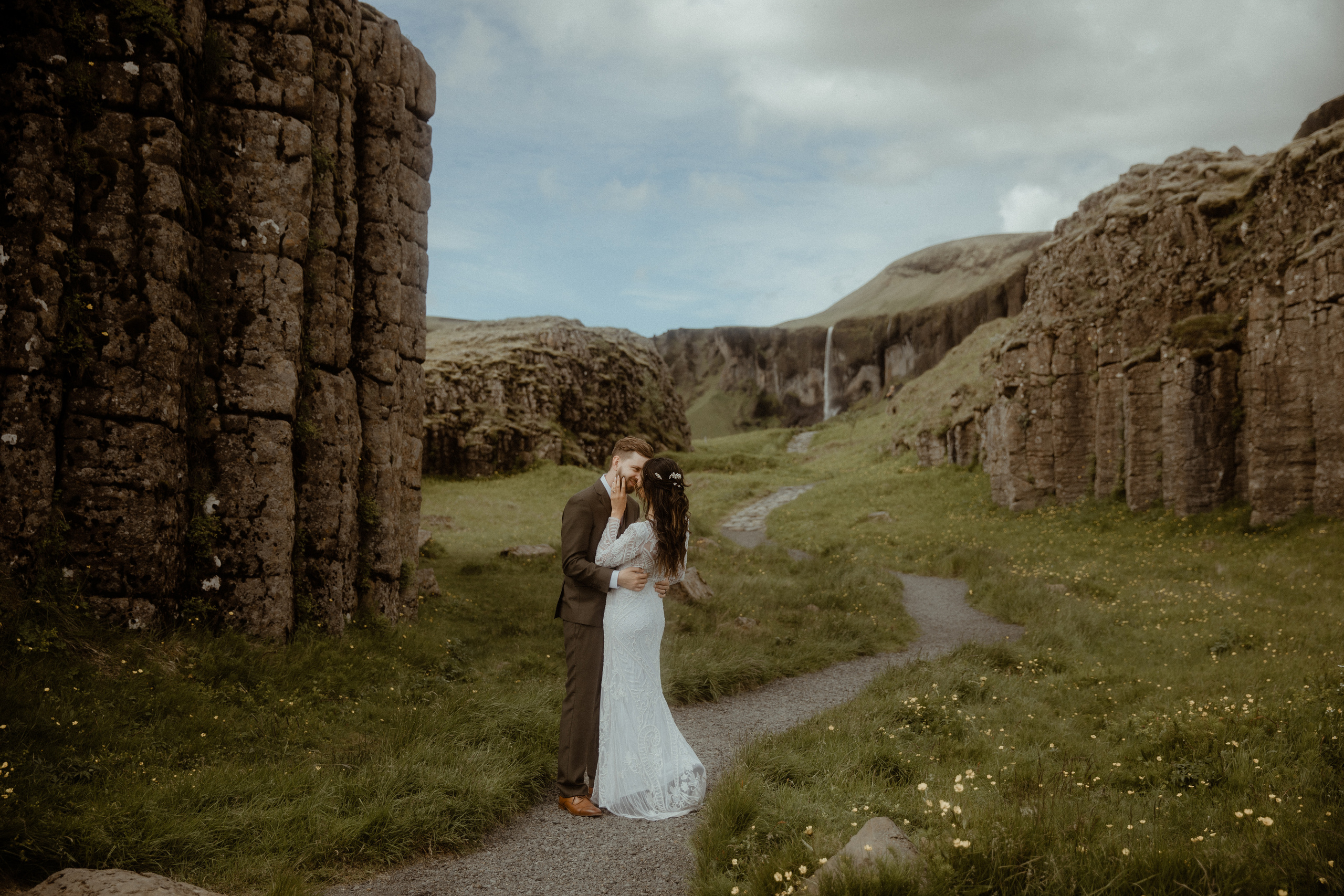 Adventure elopement in Iceland. Iceland elopement photographer & videographer