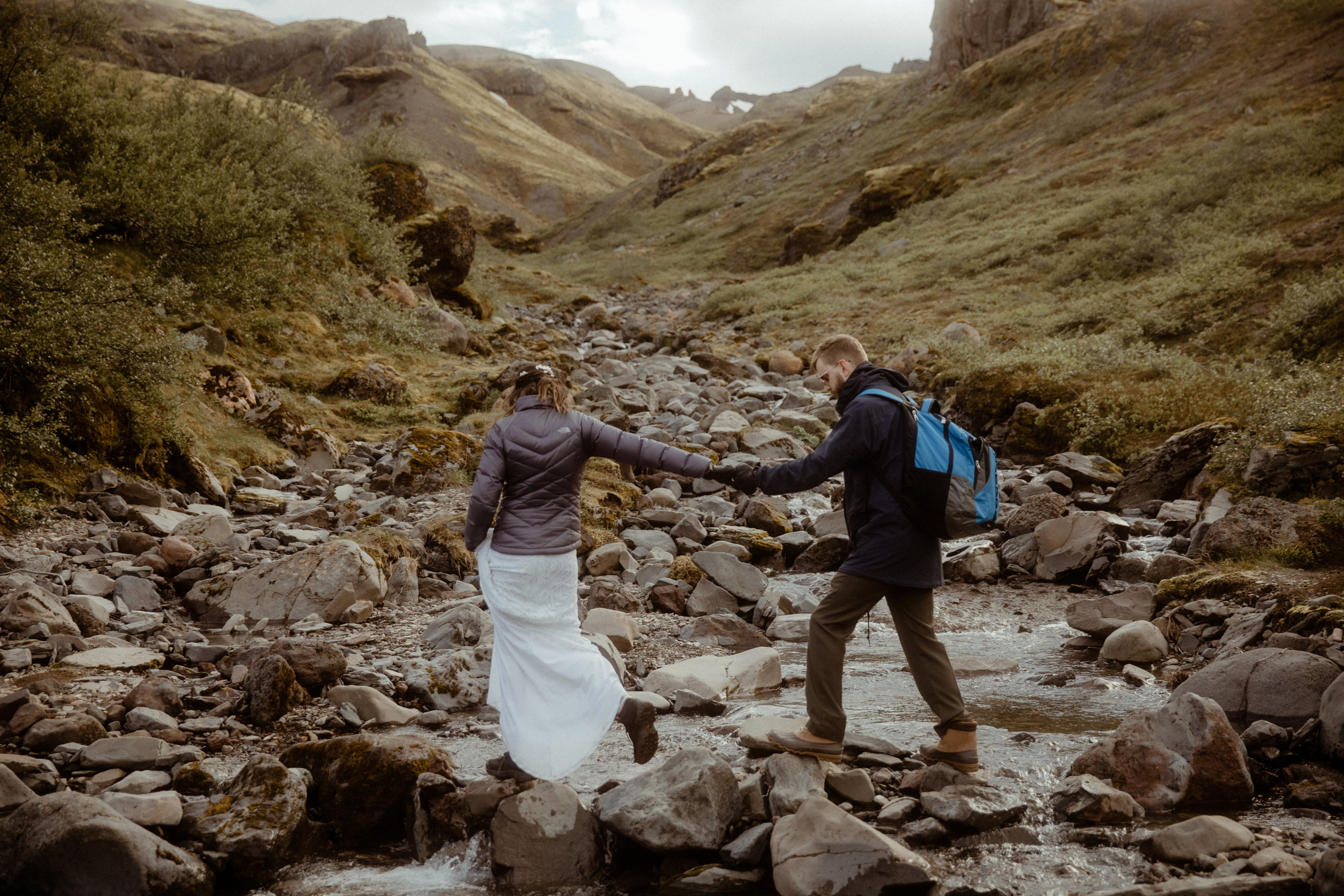 Adventure elopement in Iceland. Iceland elopement photographer & videographer