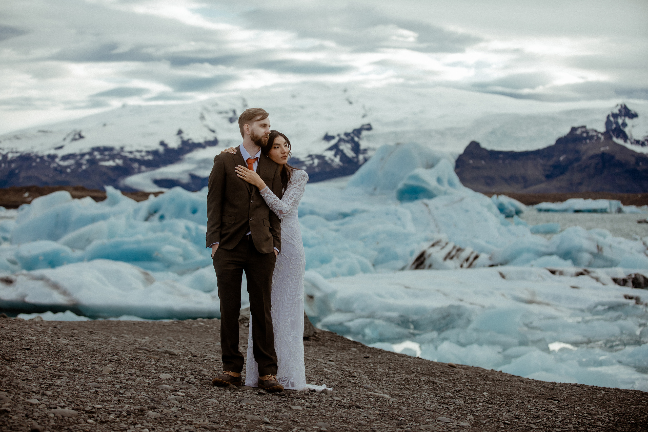 Adventure elopement in Iceland. Iceland elopement photographer & videographer