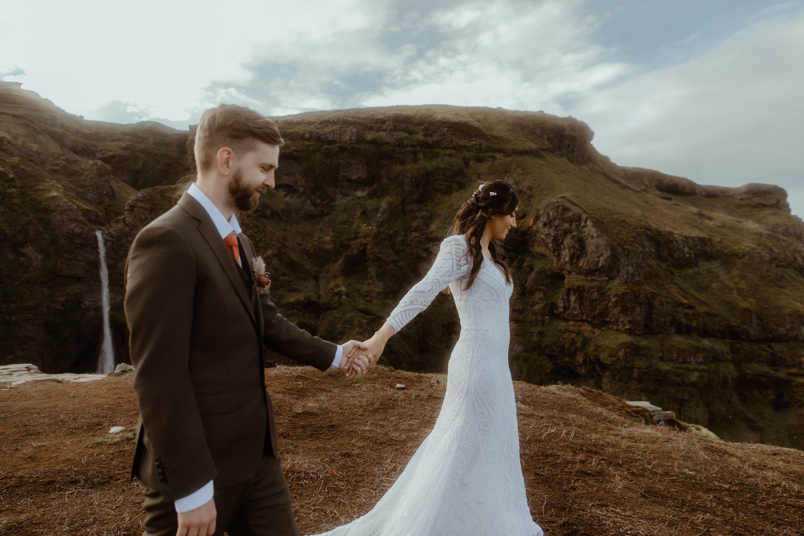 Adventure elopement in Iceland. Iceland elopement photographer & videographer