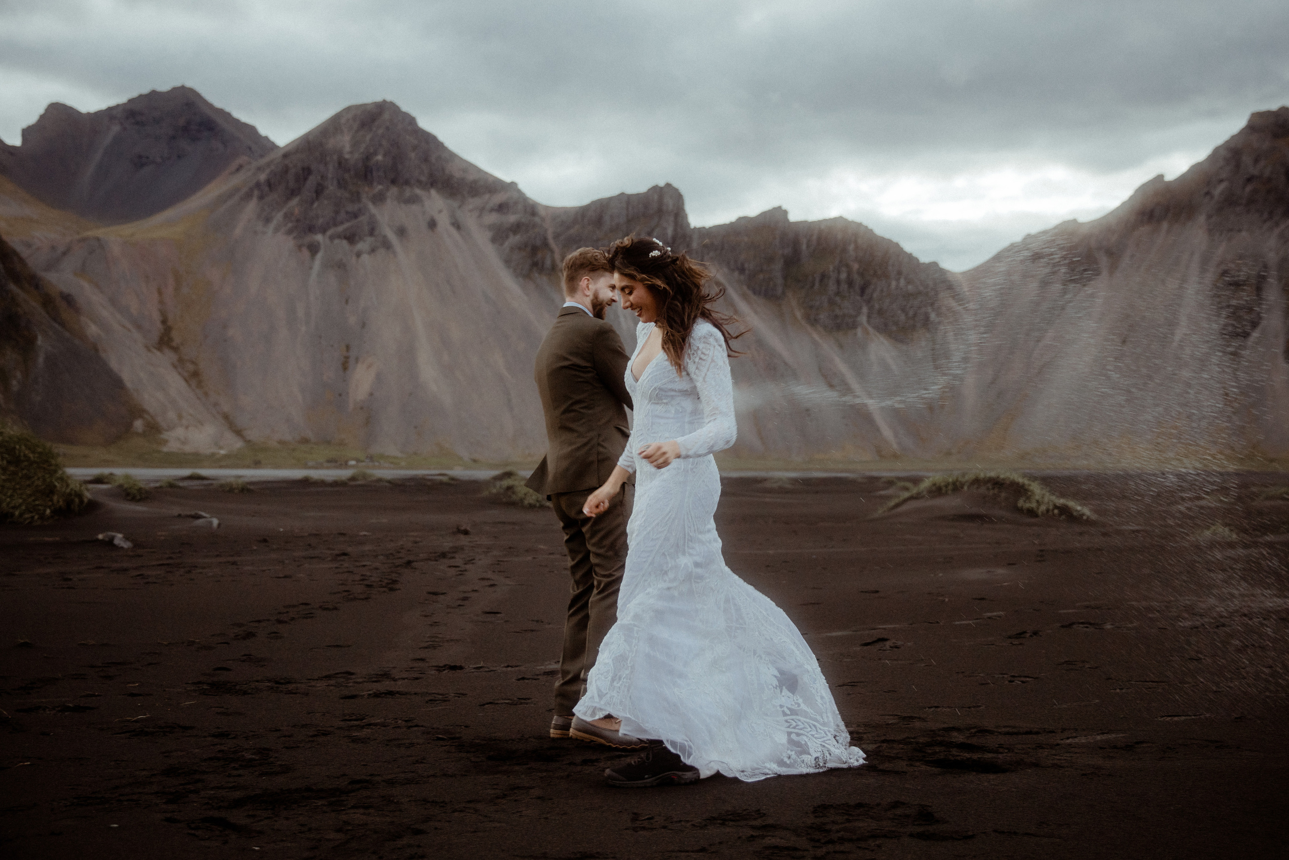 Adventure elopement in Iceland. Iceland elopement photographer & videographer