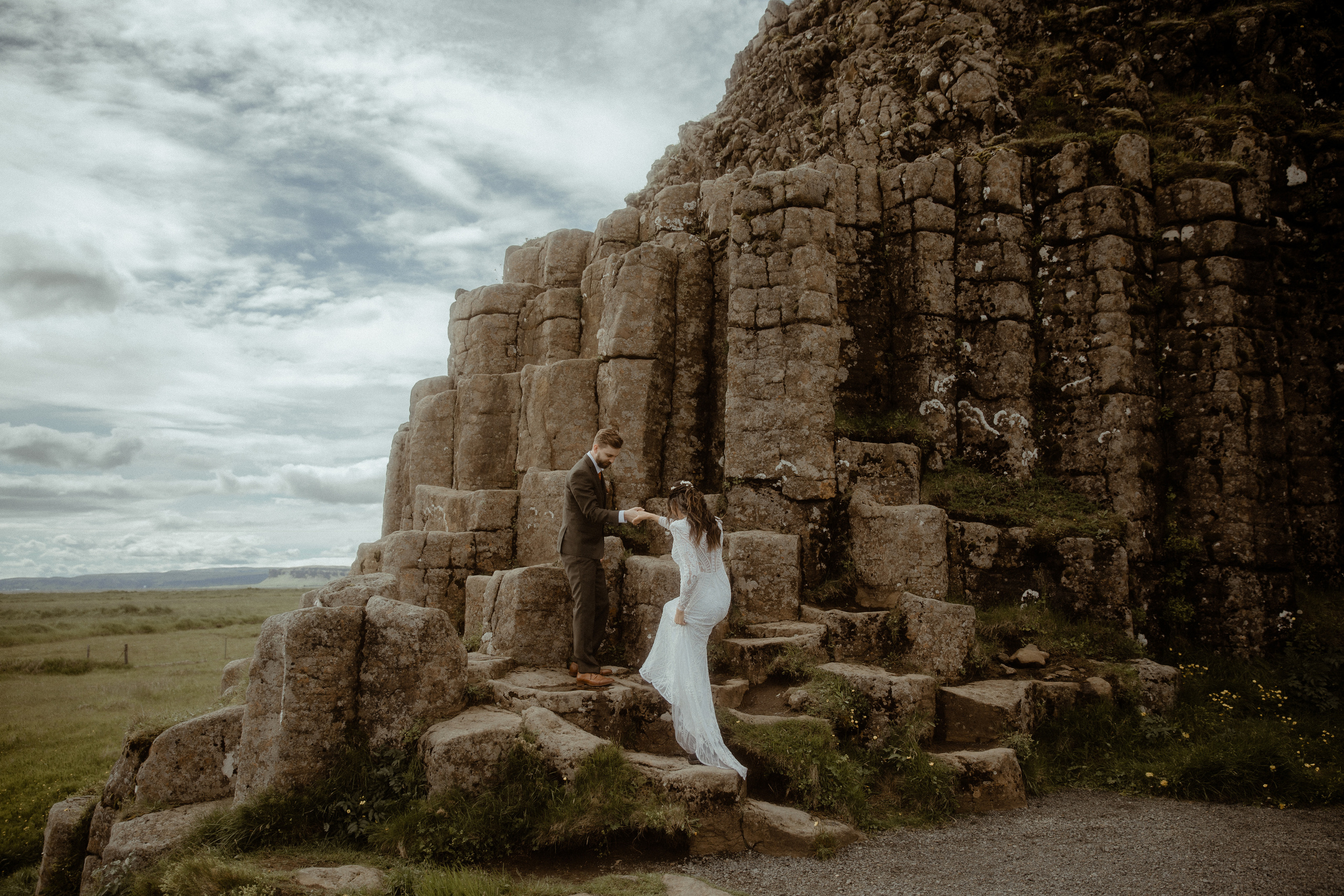 Adventure elopement in Iceland. Iceland elopement photographer & videographer