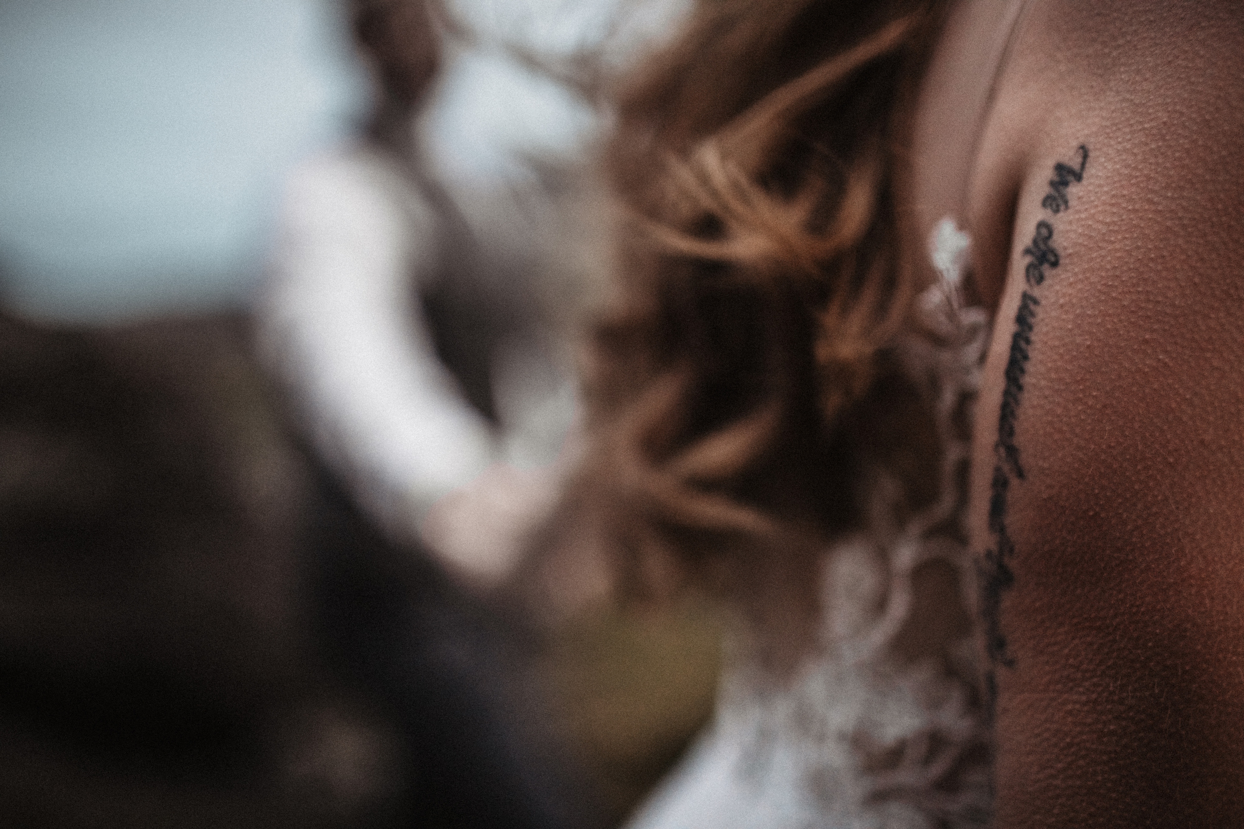 Midnight sun elopement at Haifoss in Iceland. Iceland elopement photographer & videographer