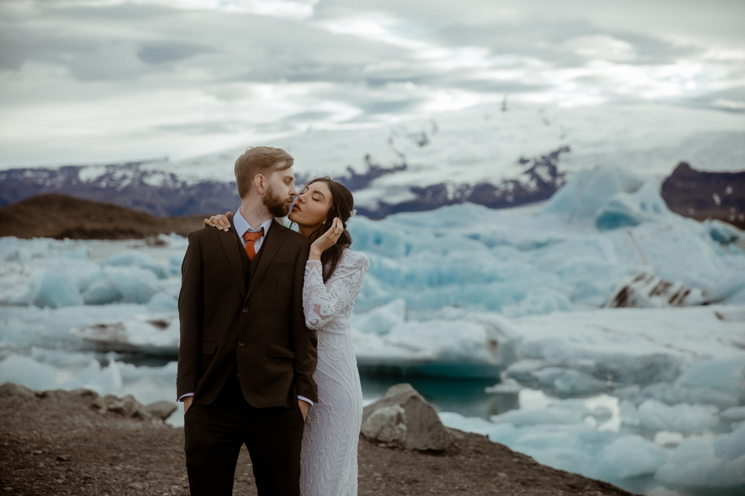 Adventure elopement in Iceland. Iceland elopement photographer & videographer