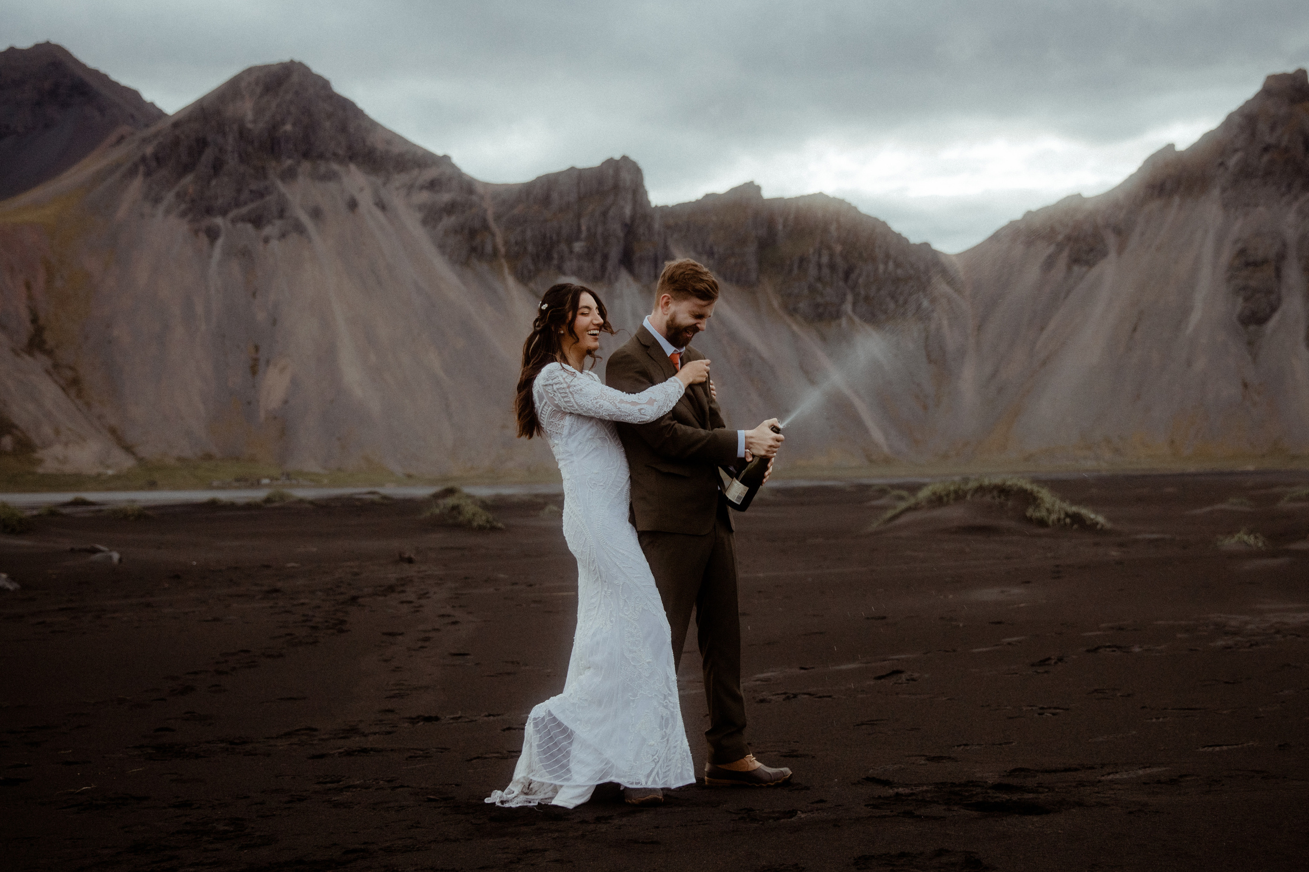 Adventure elopement in Iceland. Iceland elopement photographer & videographer