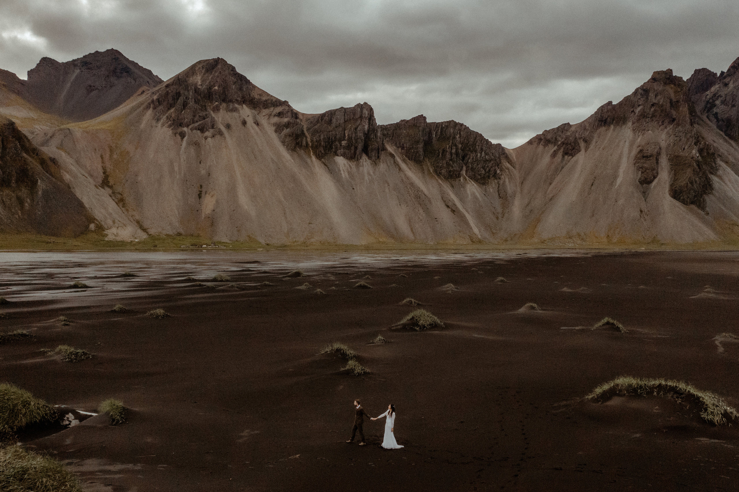 Adventure elopement in Iceland. Iceland elopement photographer & videographer