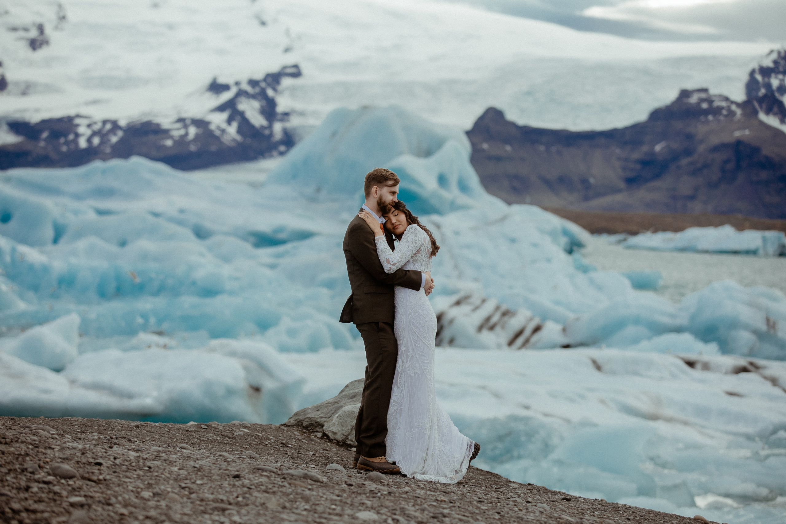 Adventure elopement in Iceland. Iceland elopement photographer & videographer
