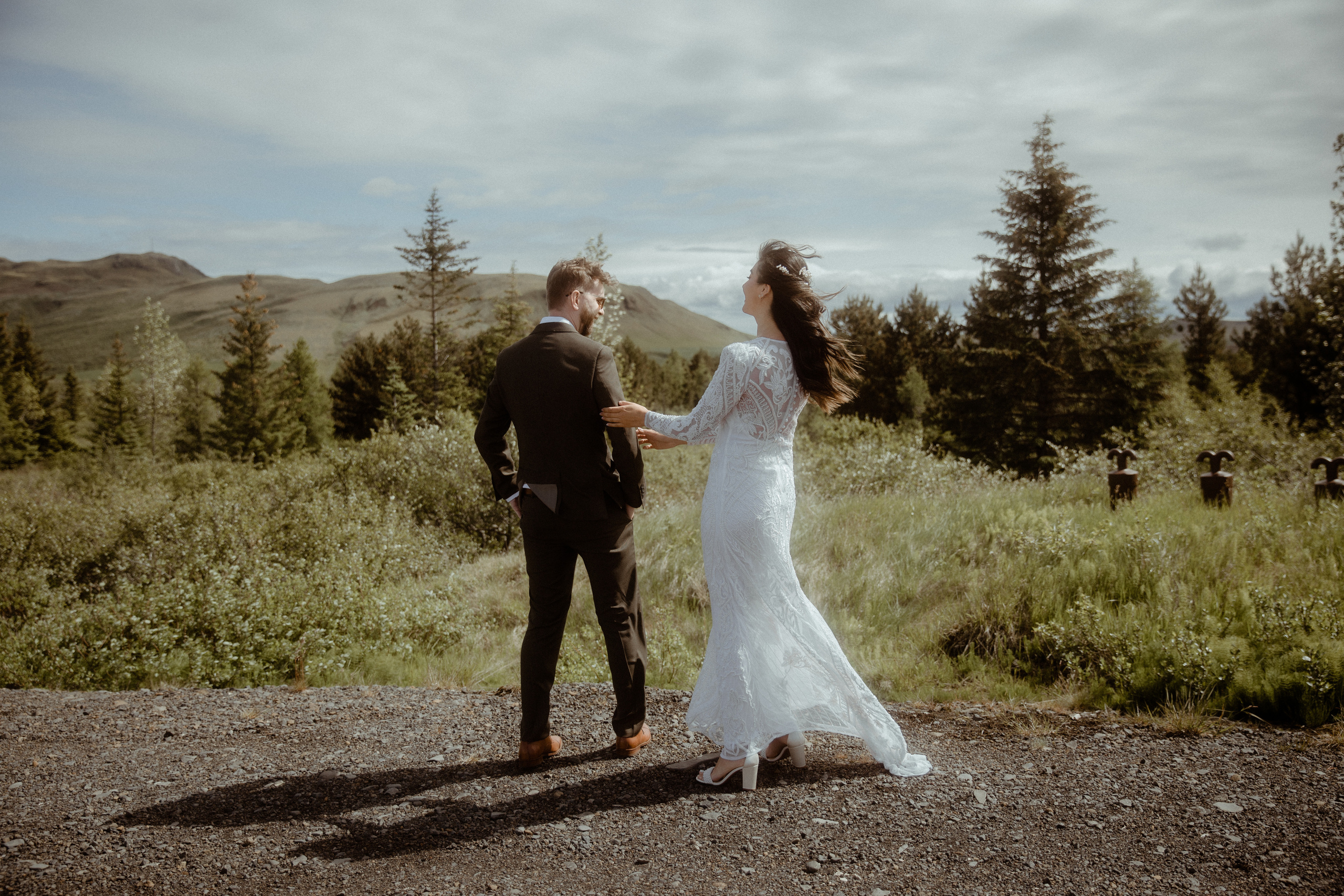Adventure elopement in Iceland. Iceland elopement photographer & videographer