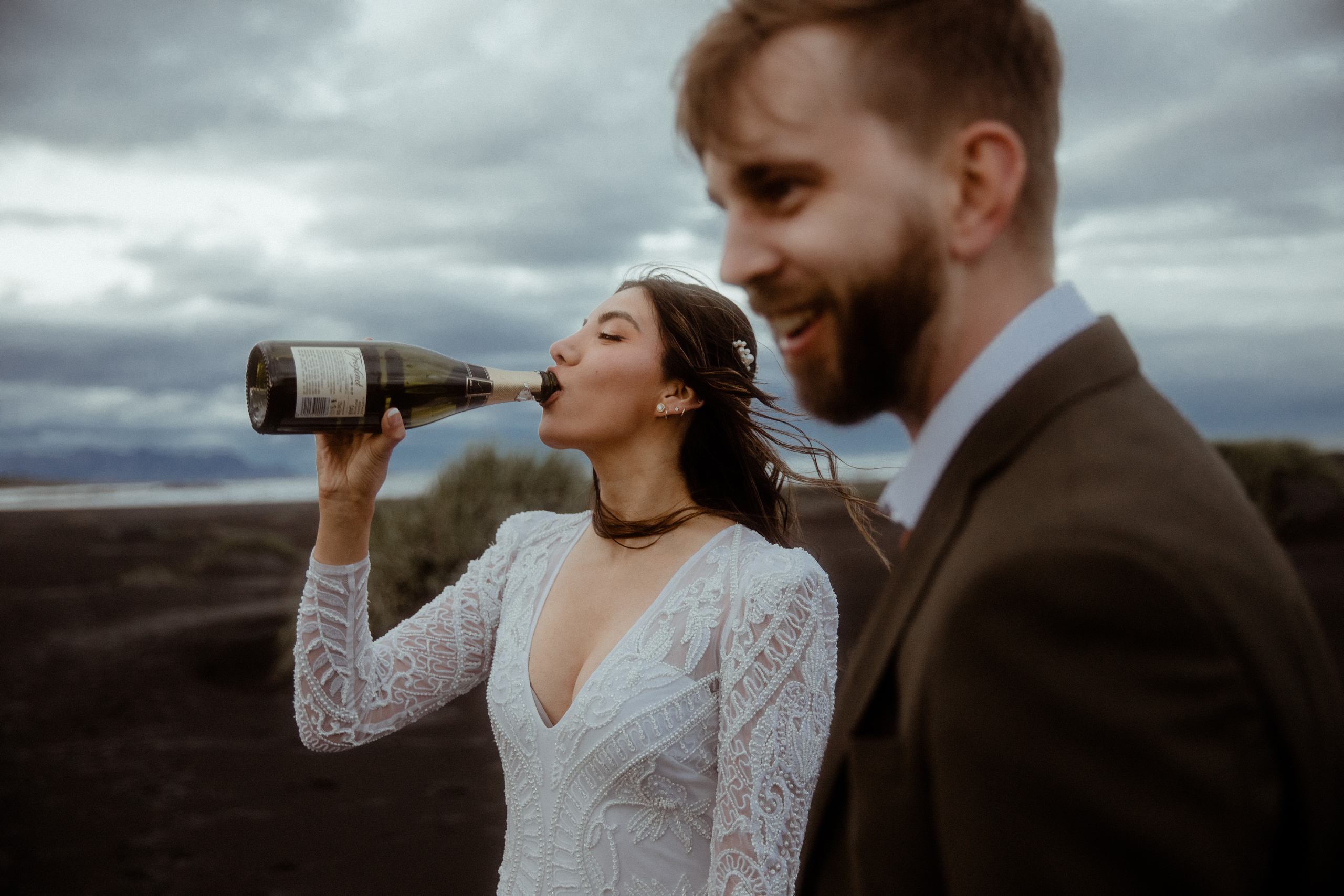 Adventure elopement in Iceland. Iceland elopement photographer & videographer