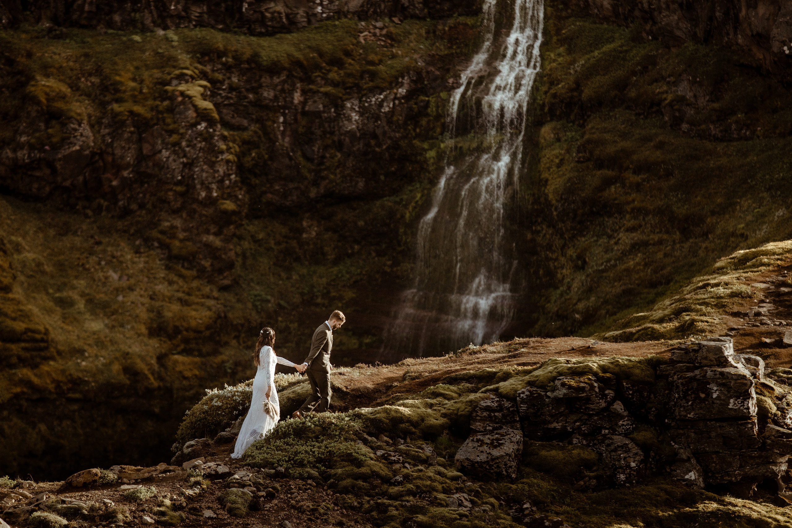 Adventure elopement in Iceland. Iceland elopement photographer & videographer