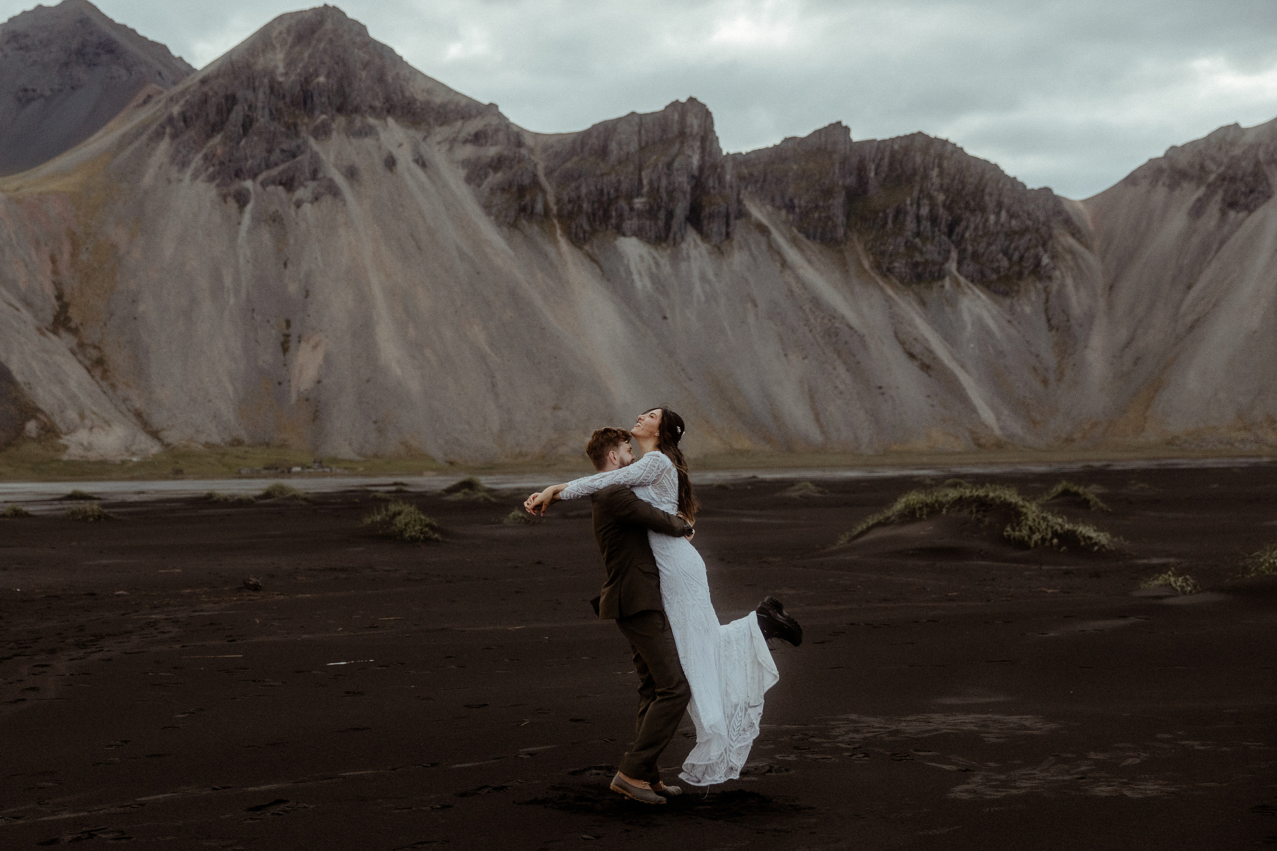 Adventure elopement in Iceland. Iceland elopement photographer & videographer