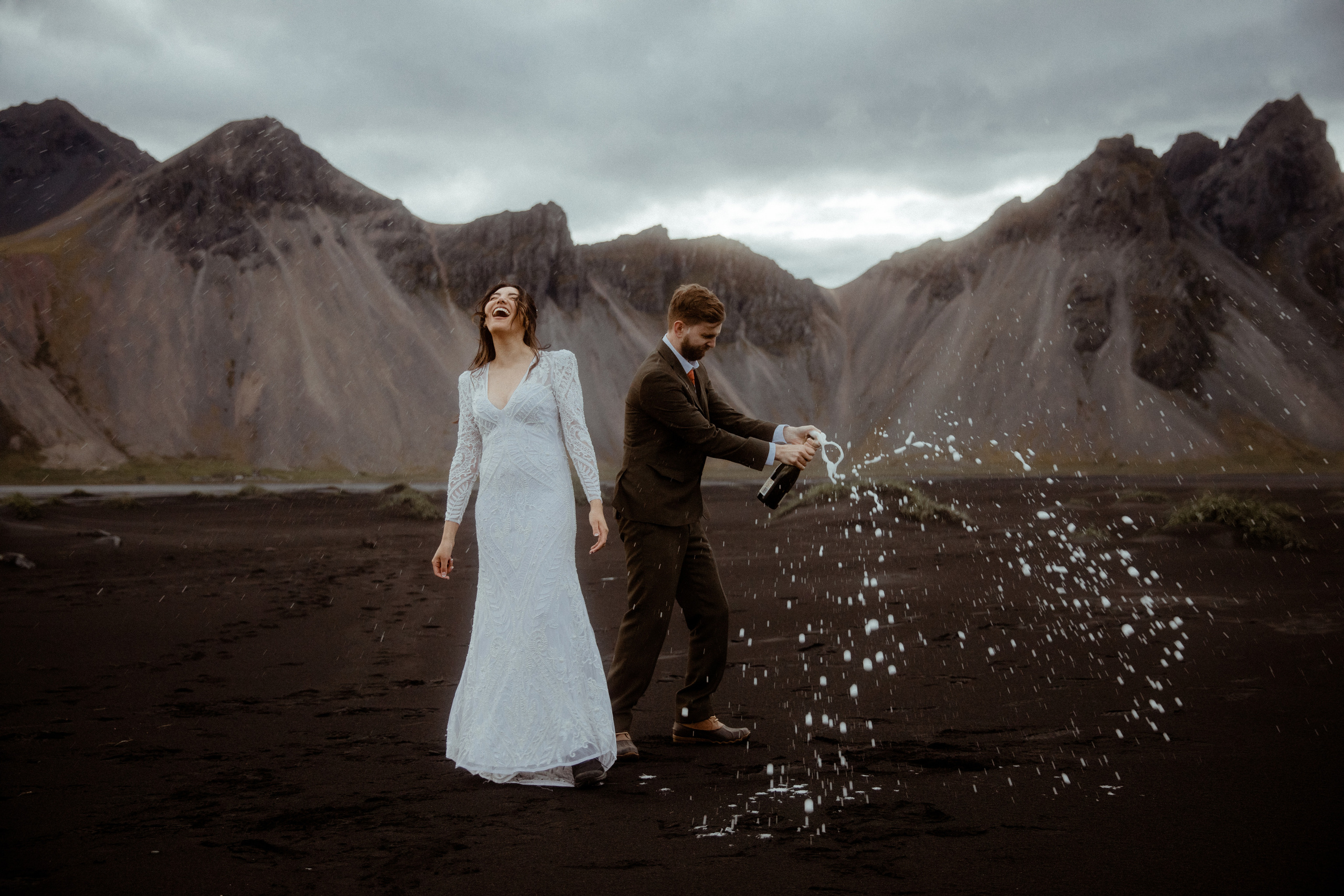 Adventure elopement in Iceland. Iceland elopement photographer & videographer