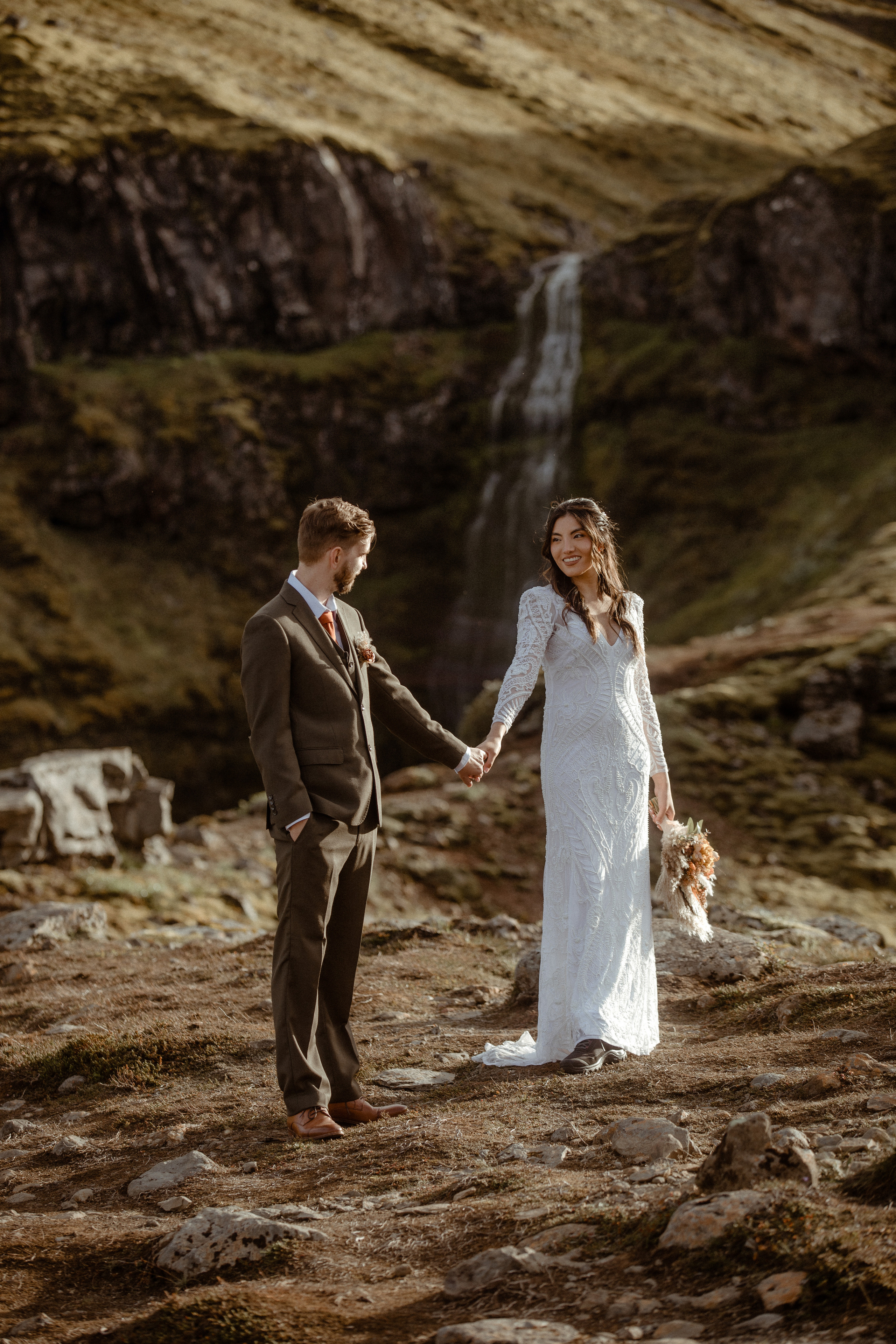 Adventure elopement in Iceland. Iceland elopement photographer & videographer