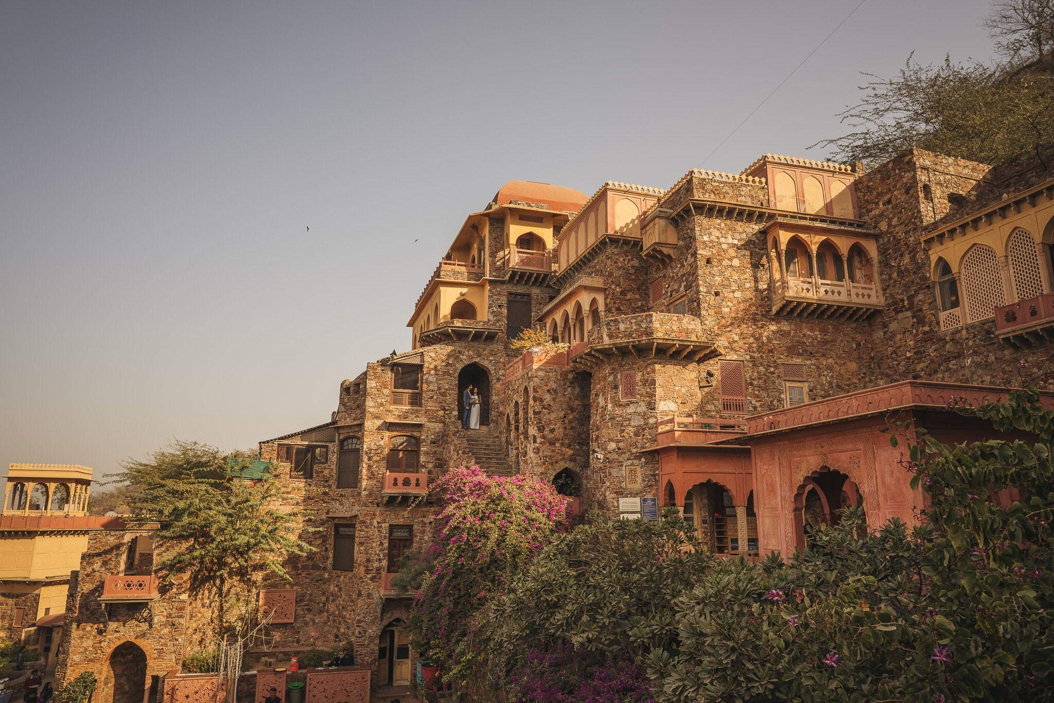 A destination wedding at Neemrana fort palace, Rajasthan, India