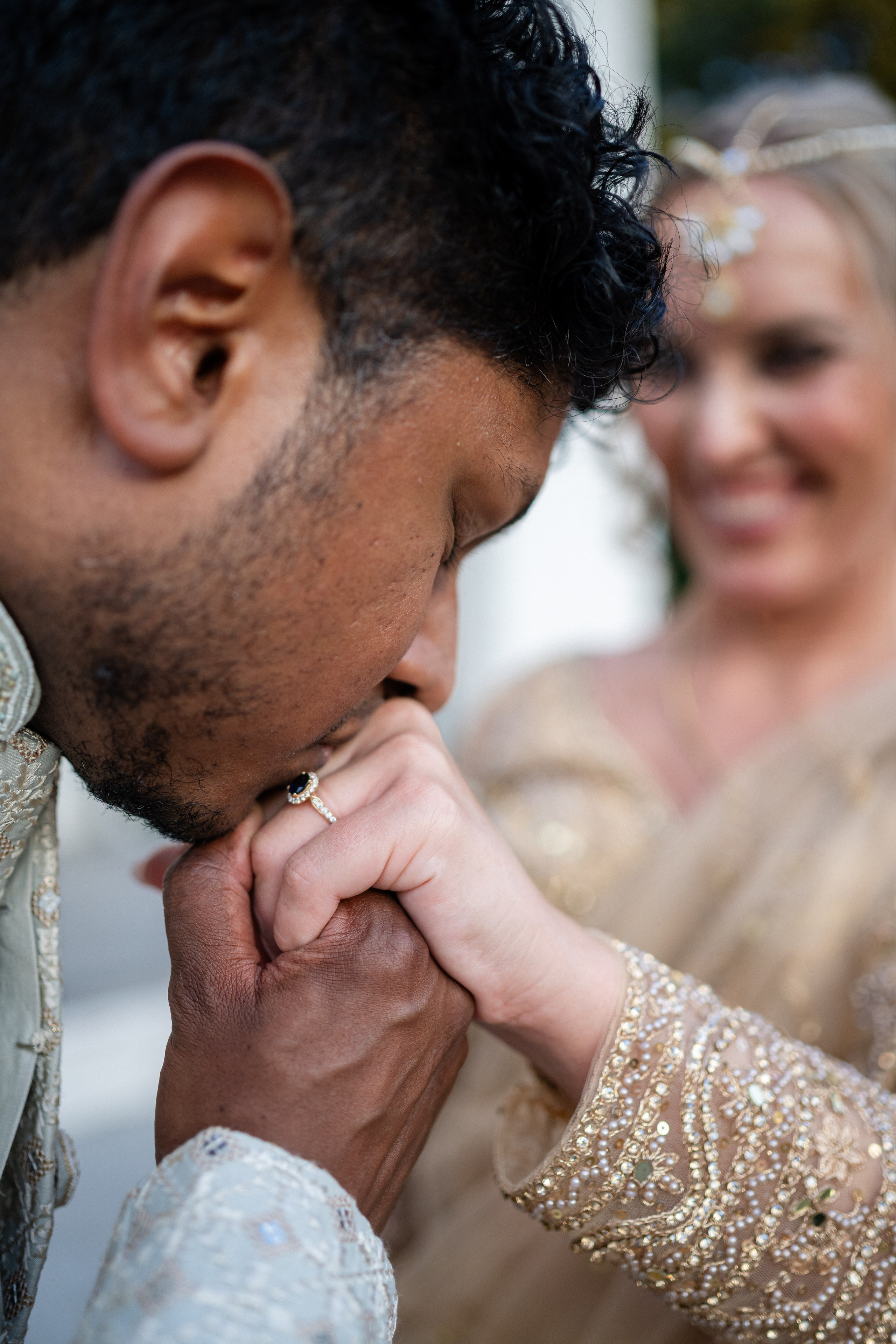 Color, Culture, and Celebration: A Vibrant Indian Fusion Wedding at The 405 in July. Wedding and portrait photography in Greenville SC