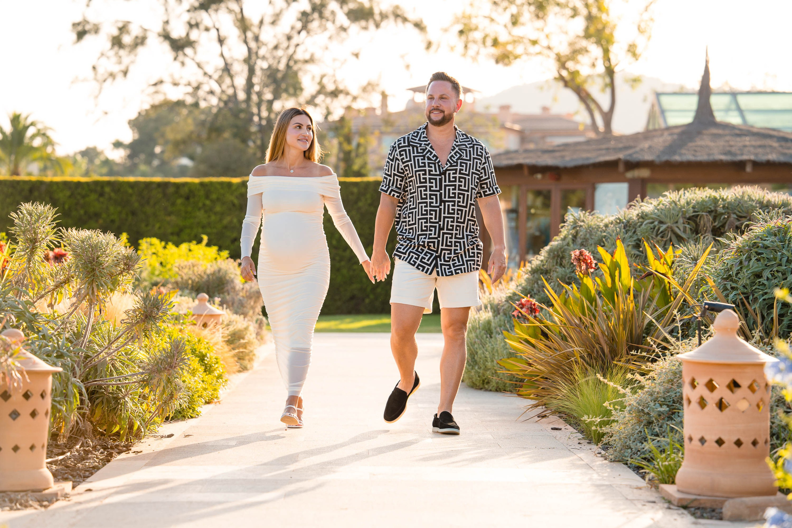 Pregnant Portrait Photoshoot at St. Regis Mardavall. Mallorca Wedding, Corporate & Social Photographer