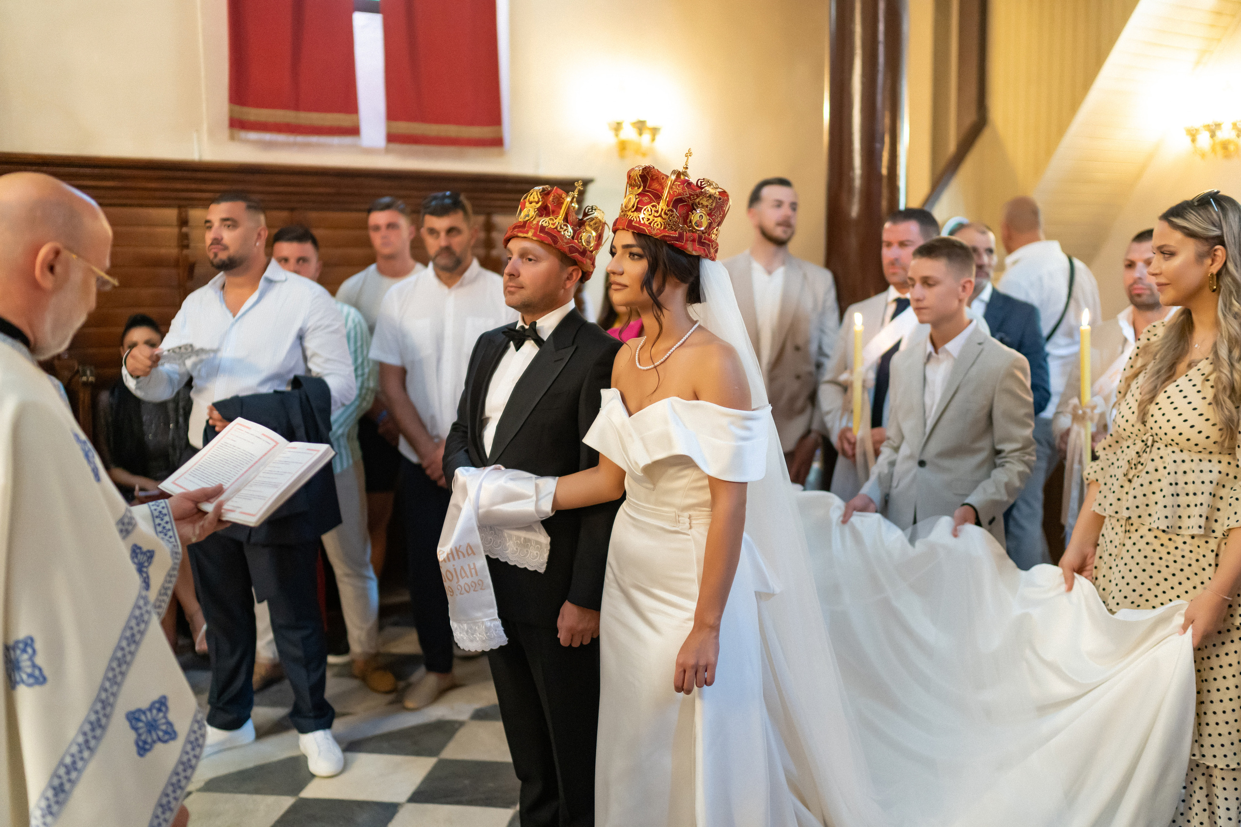 Bojan en Jovanka's bruiloft in Montenegro