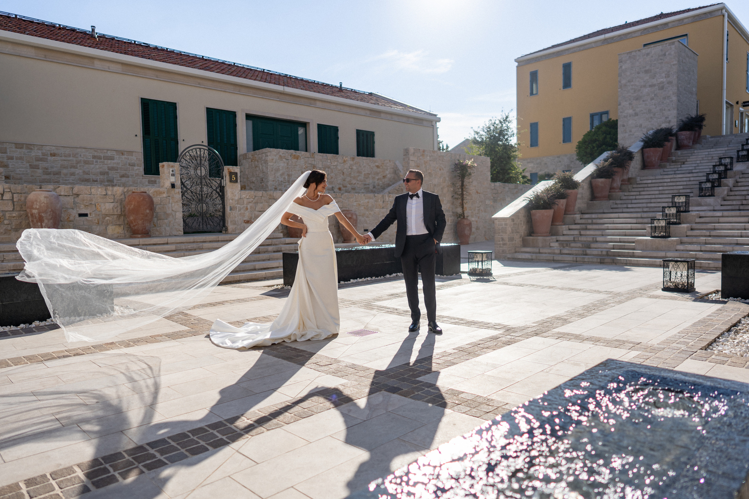 Bojan en Jovanka's bruiloft in Montenegro