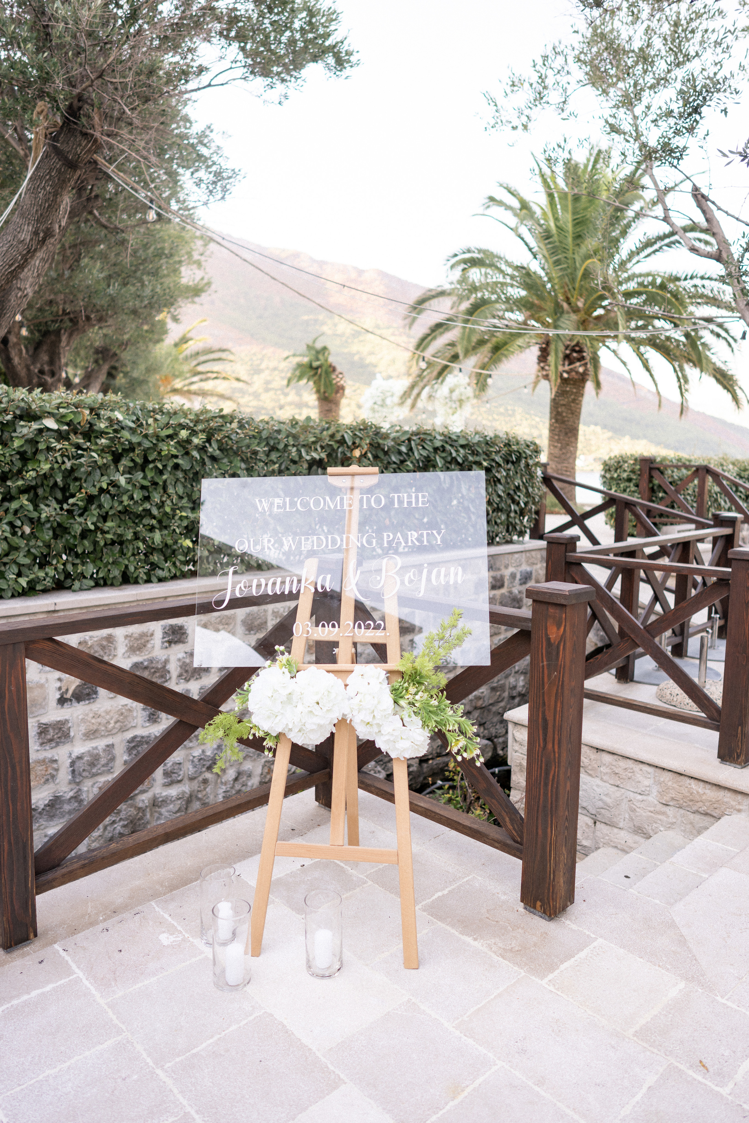 Bojan en Jovanka's bruiloft in Montenegro