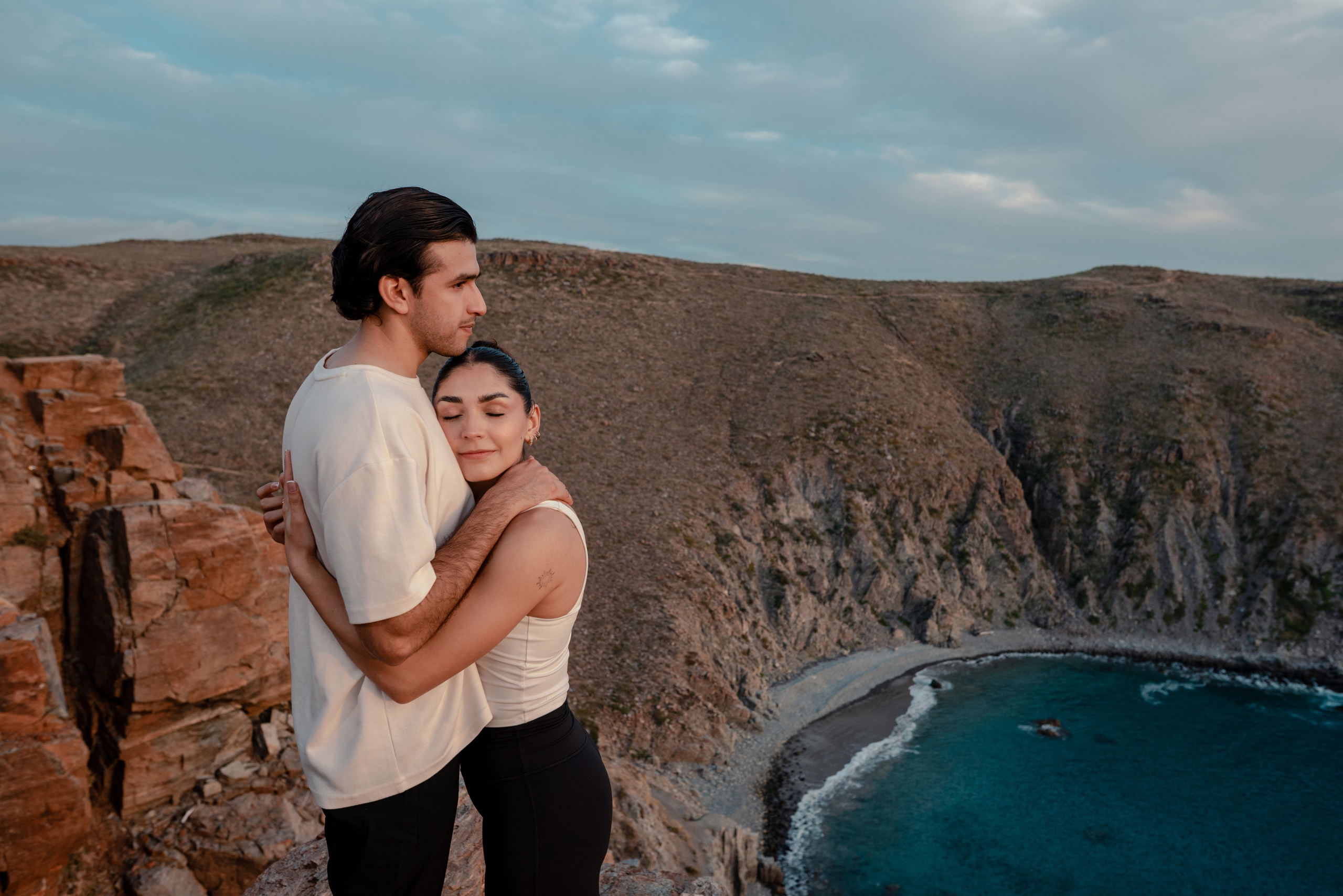 Save the Date at Punta Lobos | Adventure Engagement Session in Todos Santos. Los Cabos Wedding Photographer – Izrael Reyna
