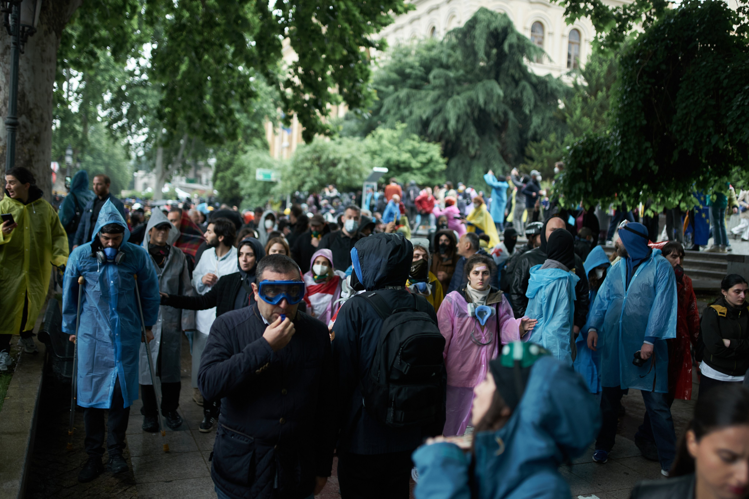 Georgia against «foreign law»/ არა რუსულ კანონს. Visual artist