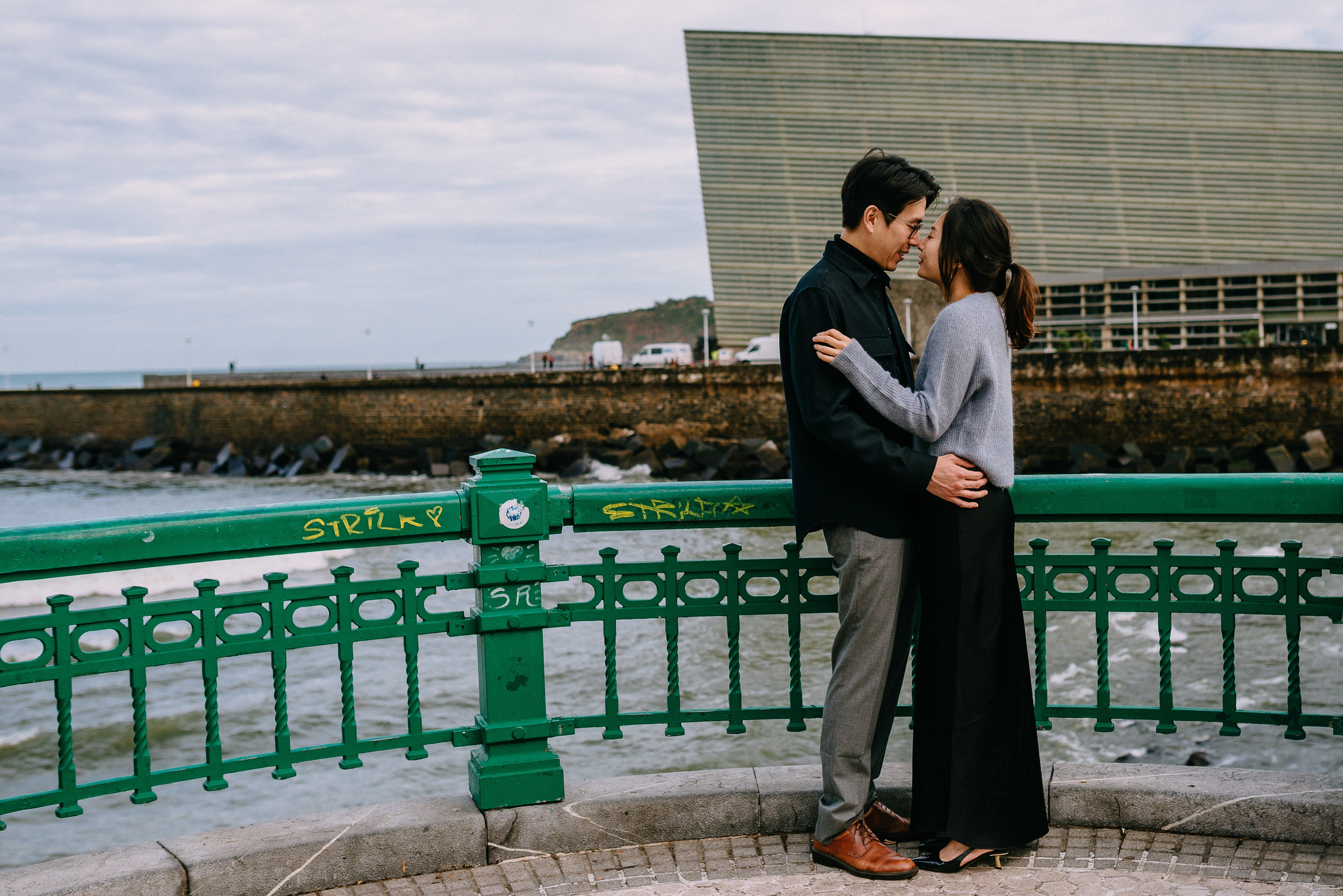 Couple photohoot in San-Sebastian. Photographer in Bilbao Irina Makou