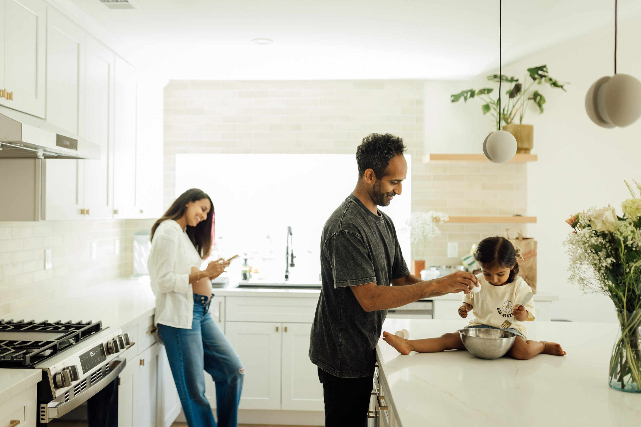 New Chapter; Home Photo Session. Maternity, newborn photographer in the Bay Area|Iryna Rakivnenko