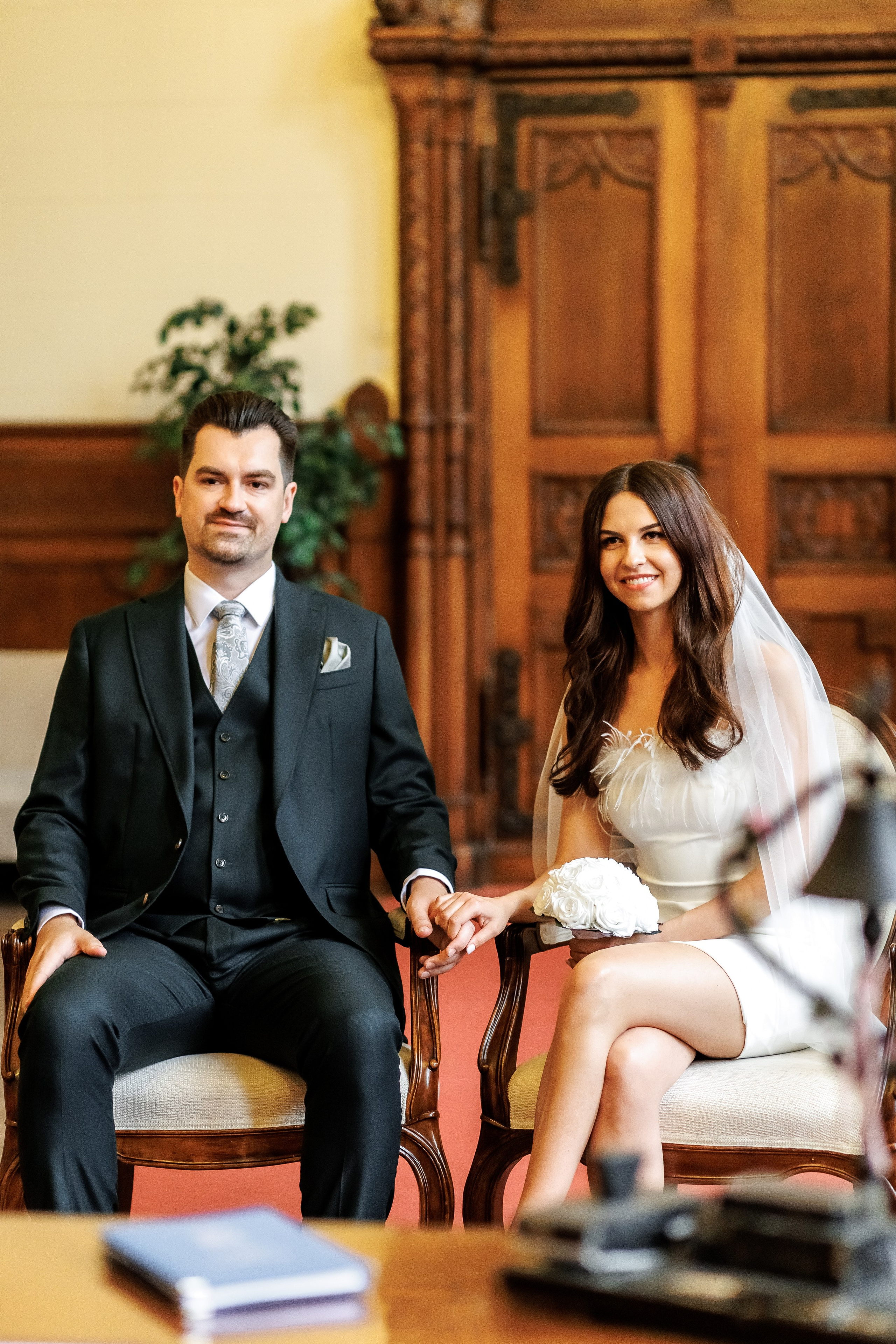 Jana & Max | Standesamtliche Hochzeit im Schmargendorf