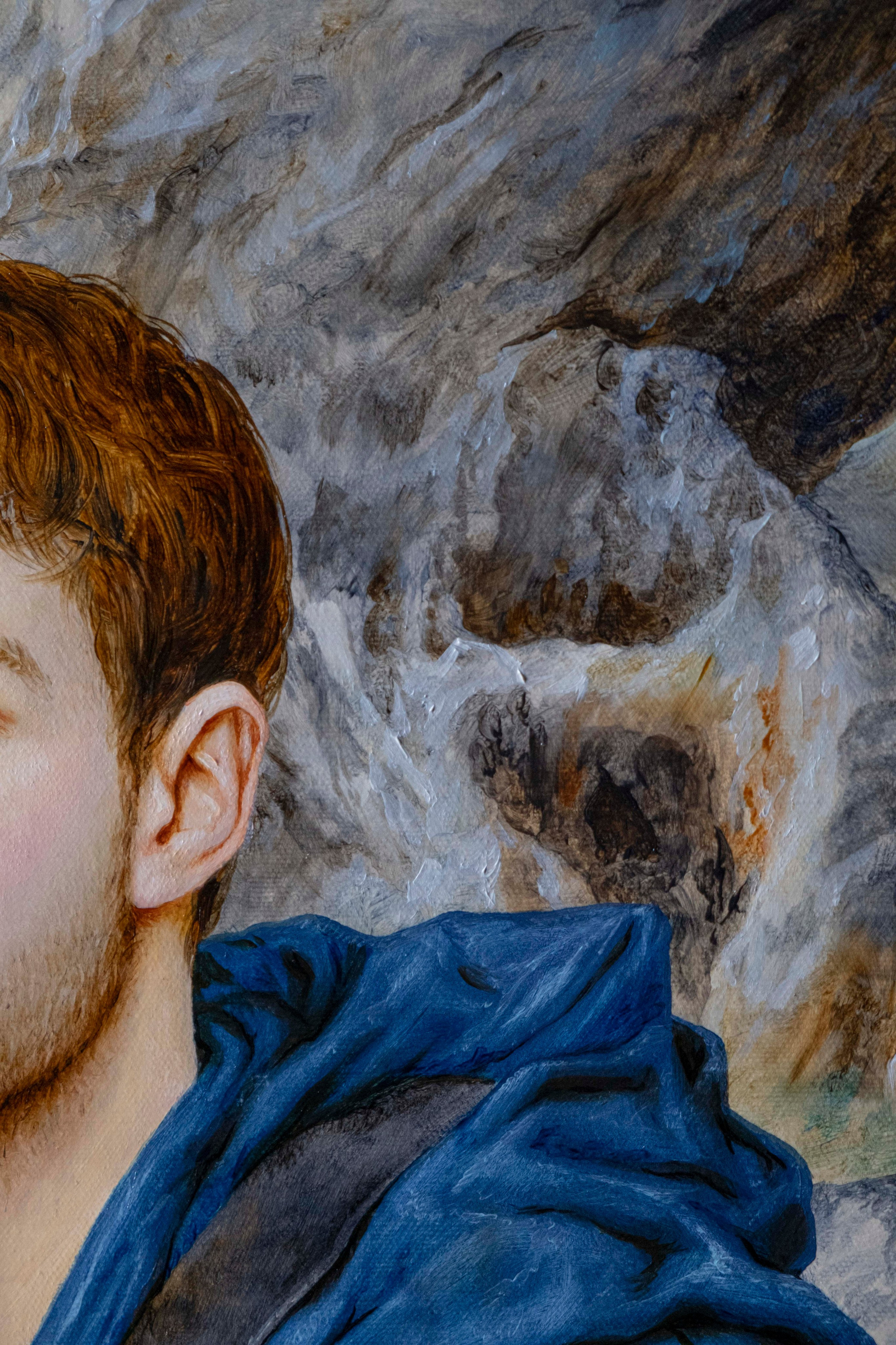 Portrait on the rocks. Paul Rog