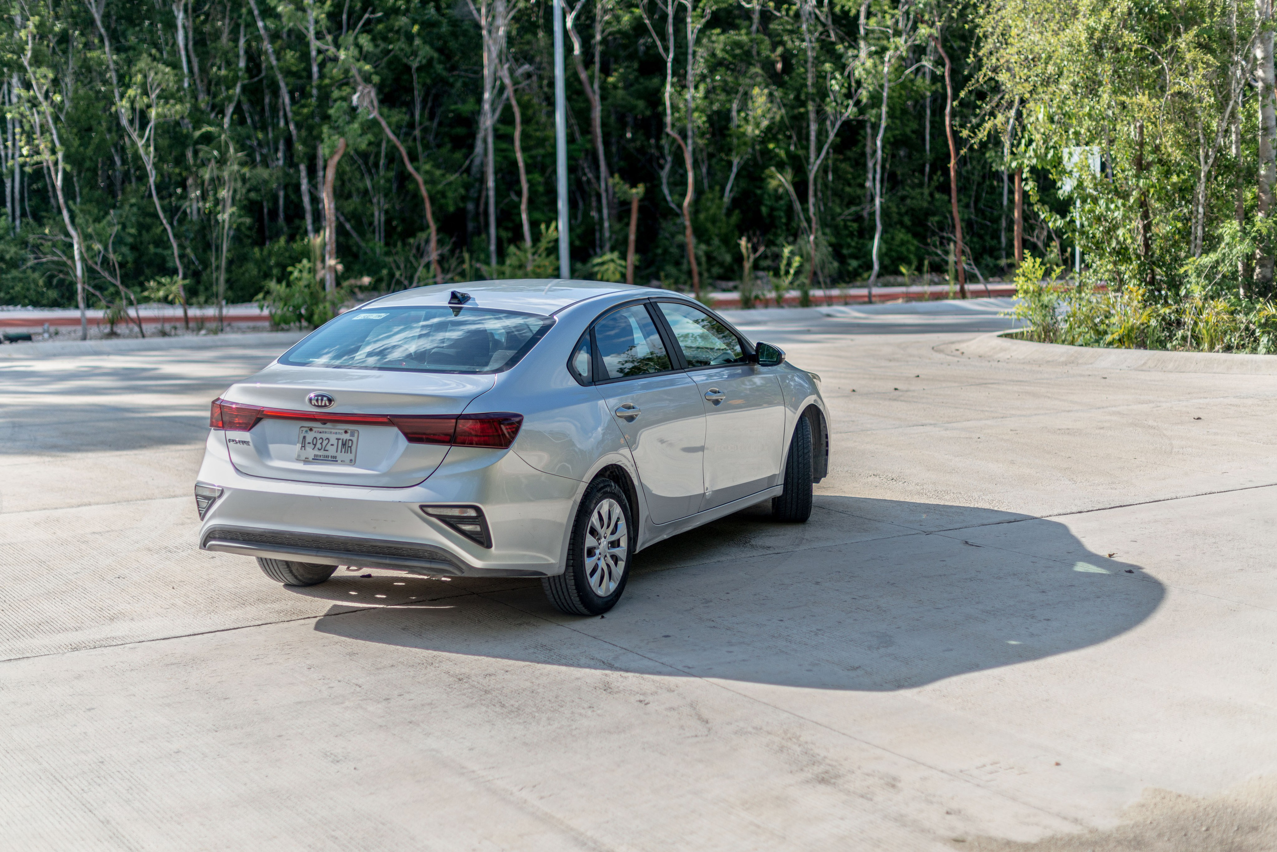 Съемка автомобиля Kia Forte 2019. FOTÓGRAFO MÉXICO QUINTANA ROO