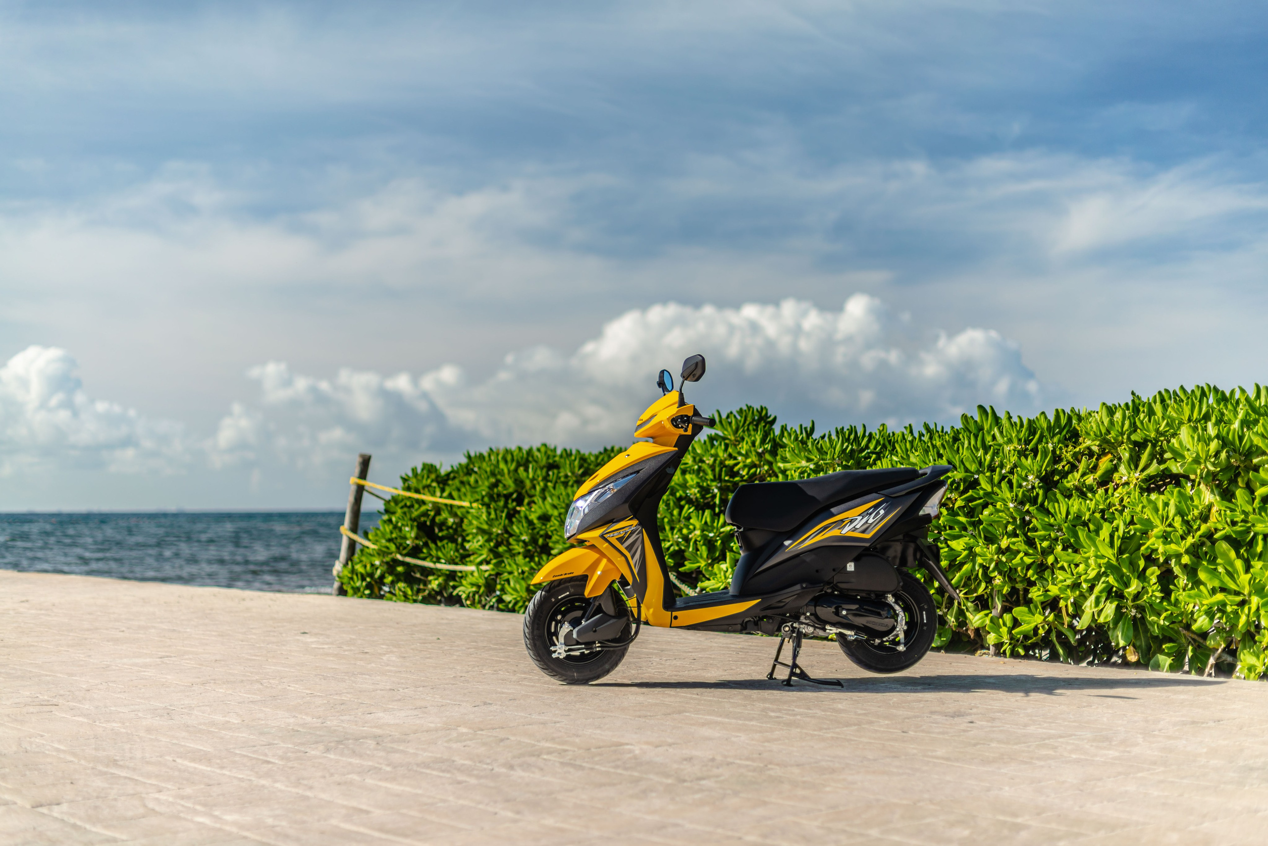 Scooter Photography for Rental Website in Mexico. PHOTOGRAPHER QUINTANA ROO