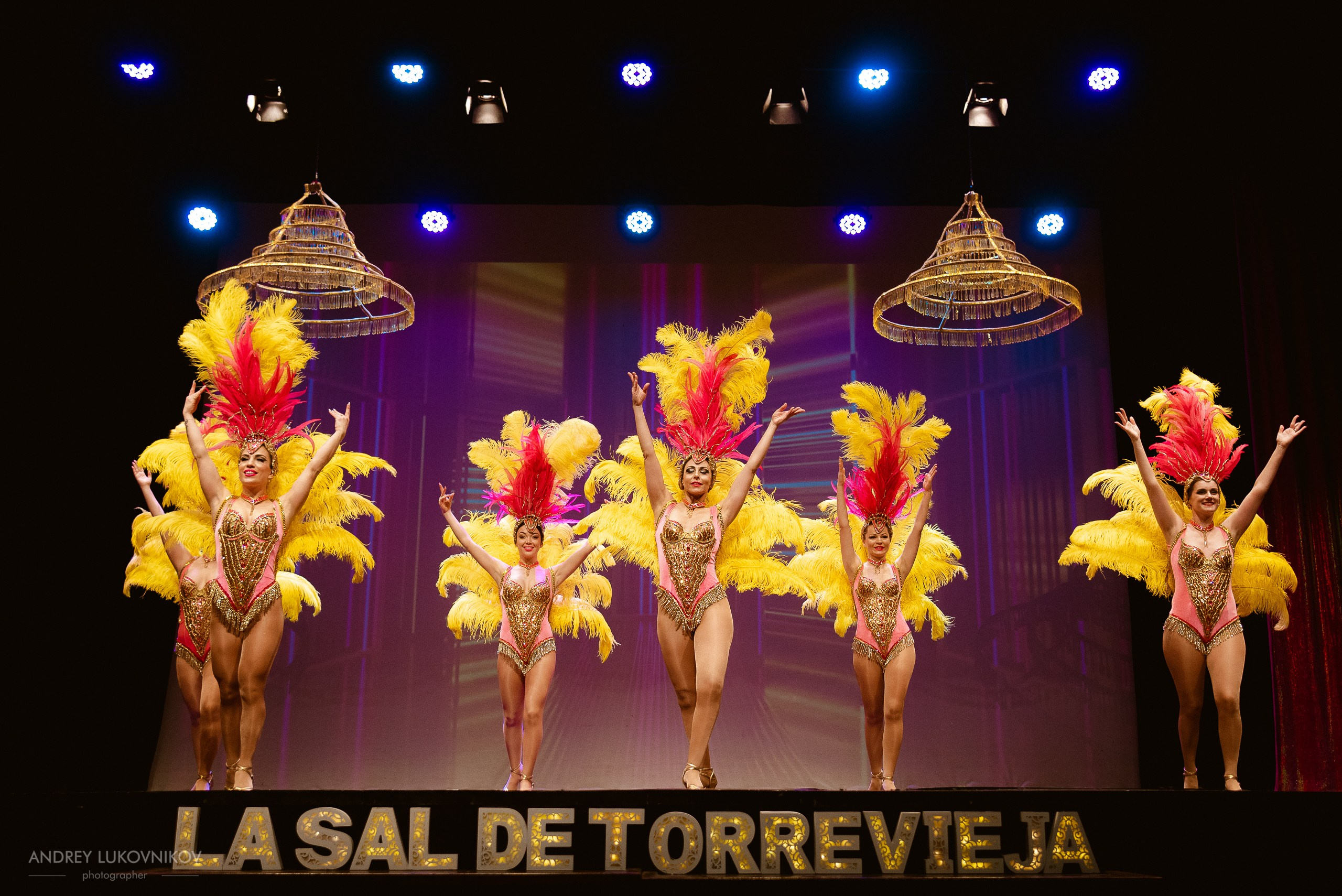 Reportaje fotográfico y rodaje entre bastidores del concierto de La Sal de Torrevieja en España