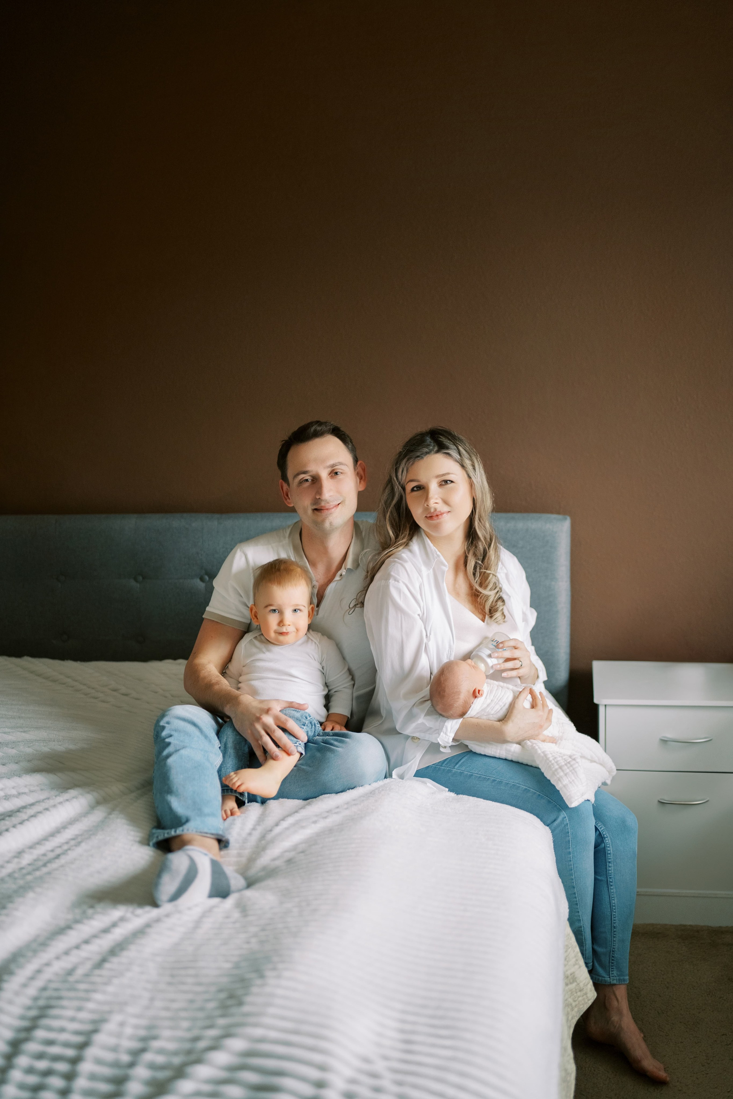 Family photoshoot. Vladimir & Tatiana and children. February 2024. EVAN ARISTOV WEDDING PHOTOGRAPHY — Seattle Wedding Photographer